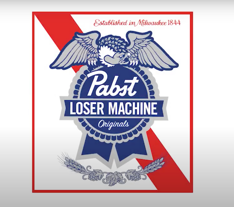 Loser Machine x Pabst Blue Ribbon