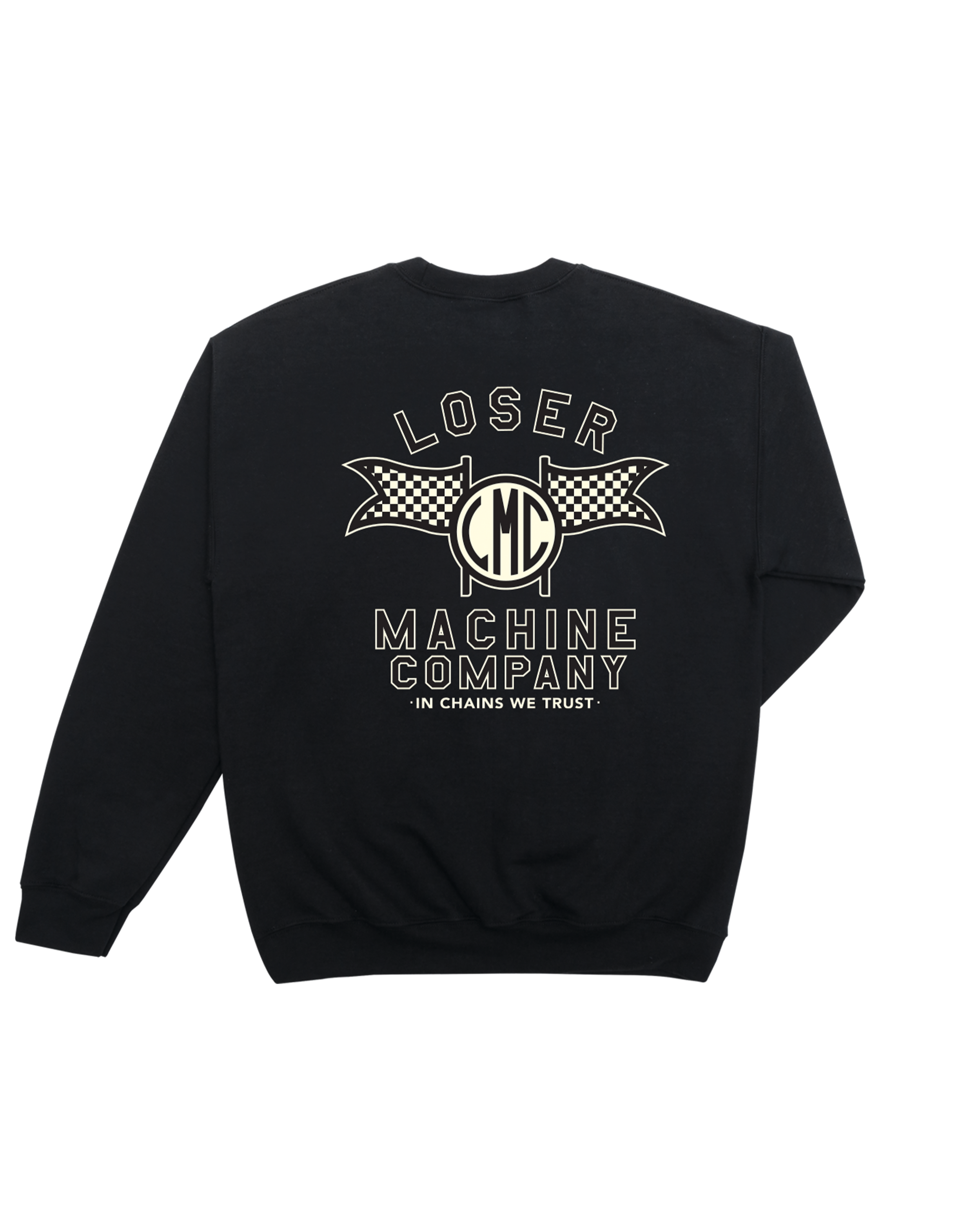 loser-machine-speedway-crewneck-black (zoomed)