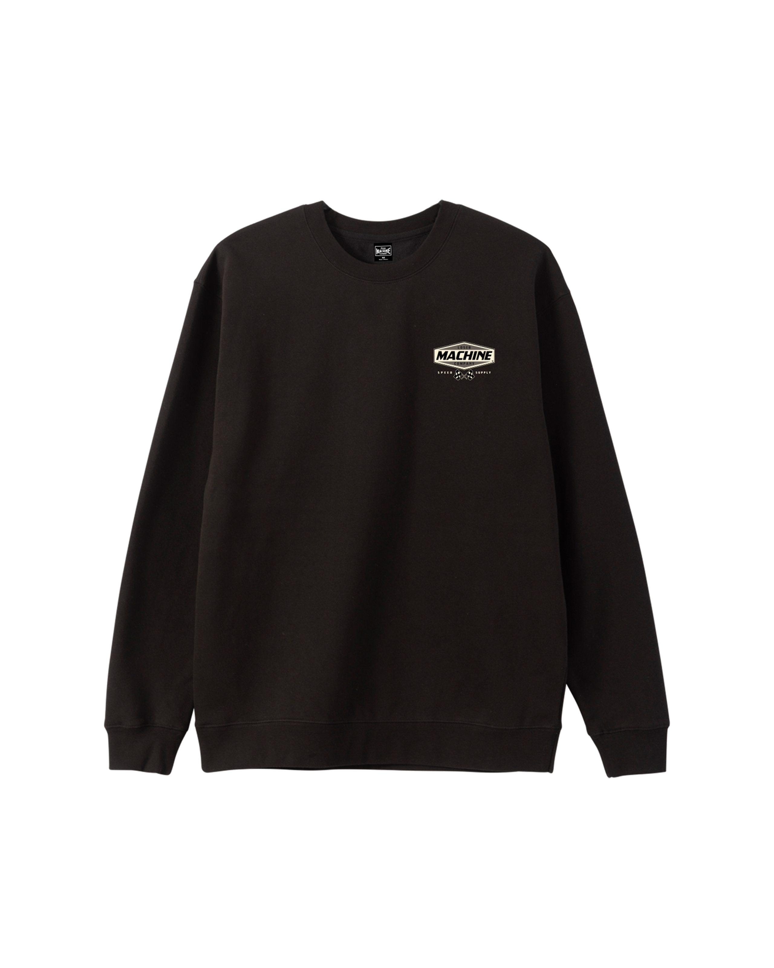 loser-machine-overdrive-ii-crewneck-black (zoomed)