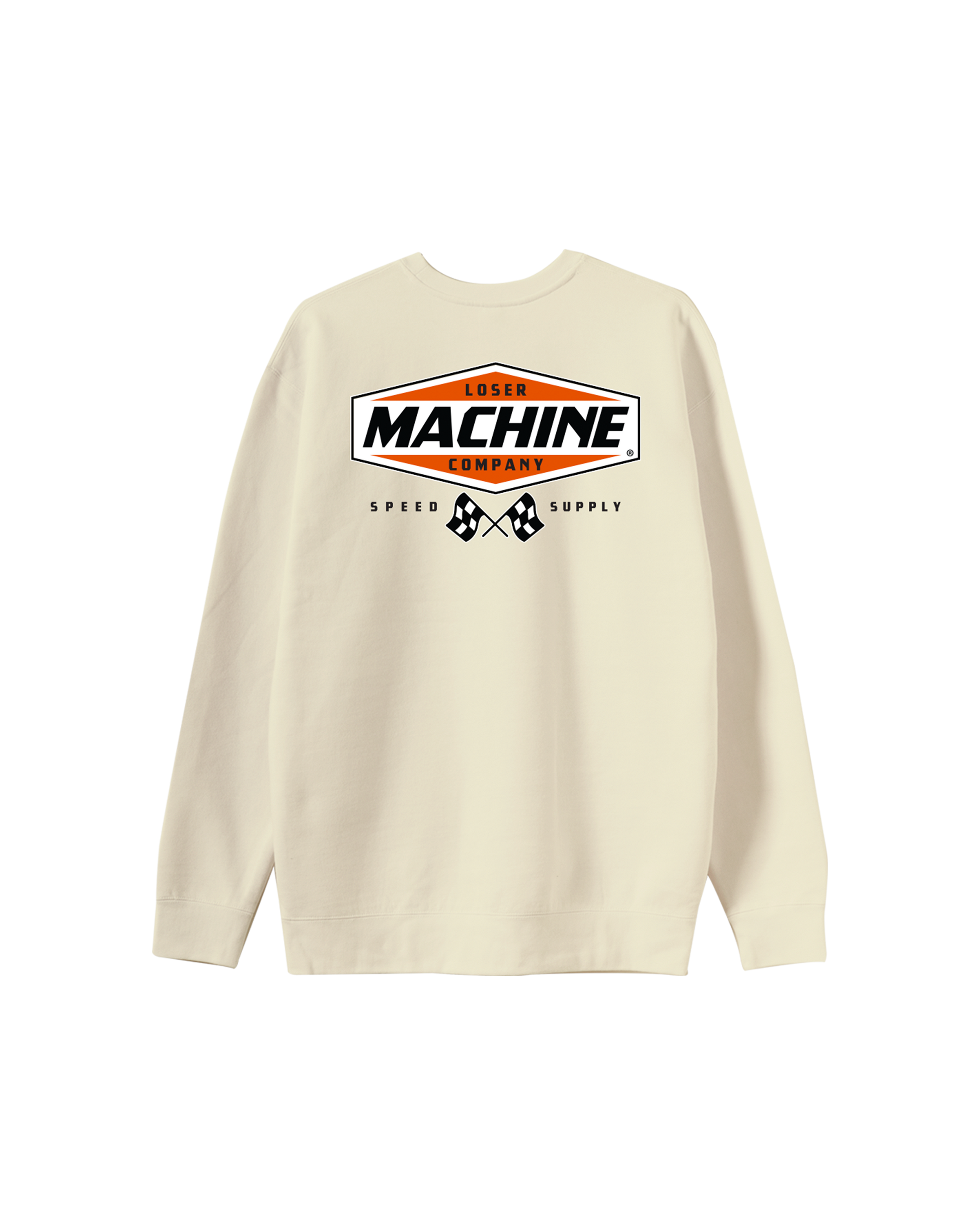loser-machine-overdrive-ii-crewneck-bone (zoomed)