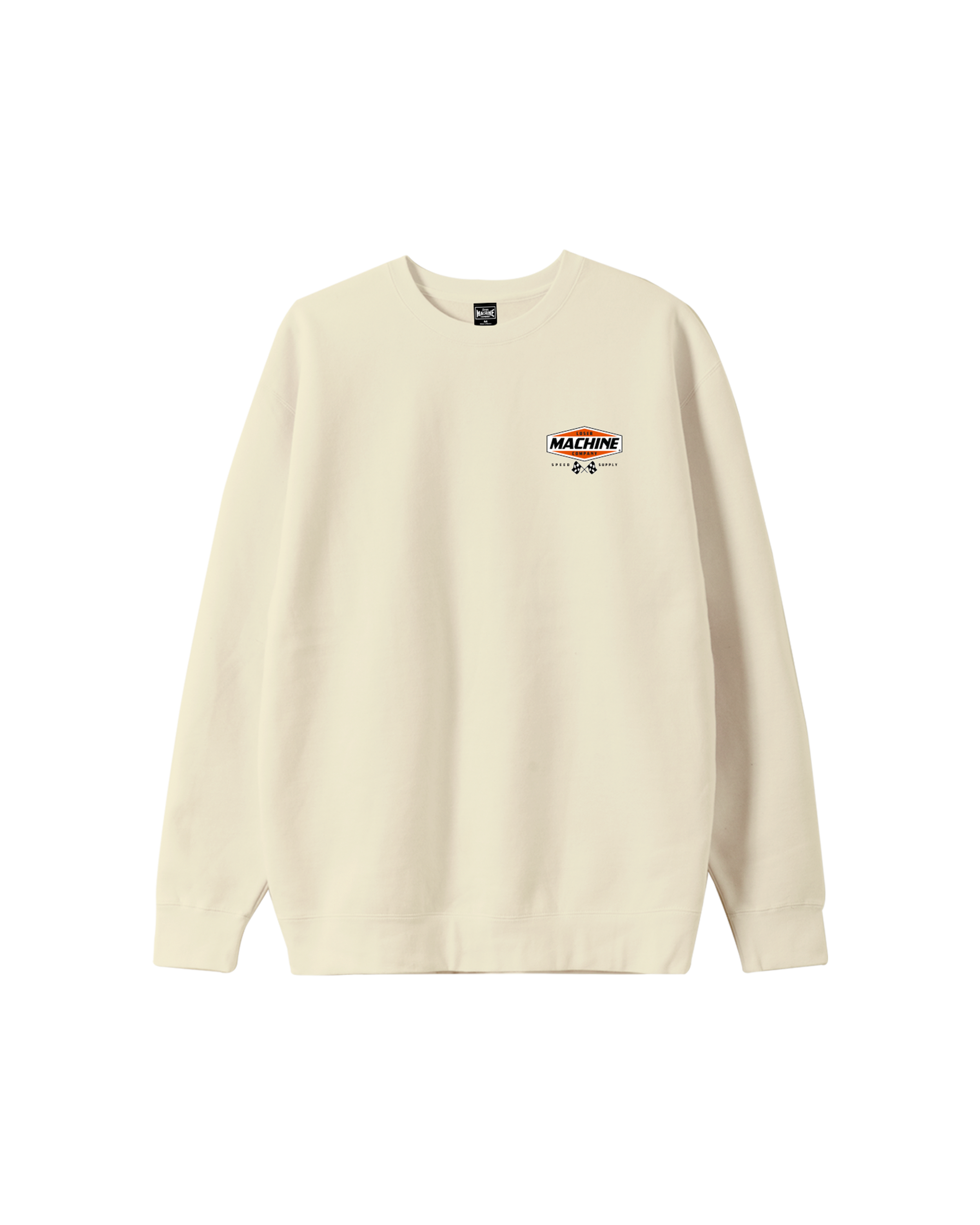 loser-machine-overdrive-ii-crewneck-bone (zoomed)