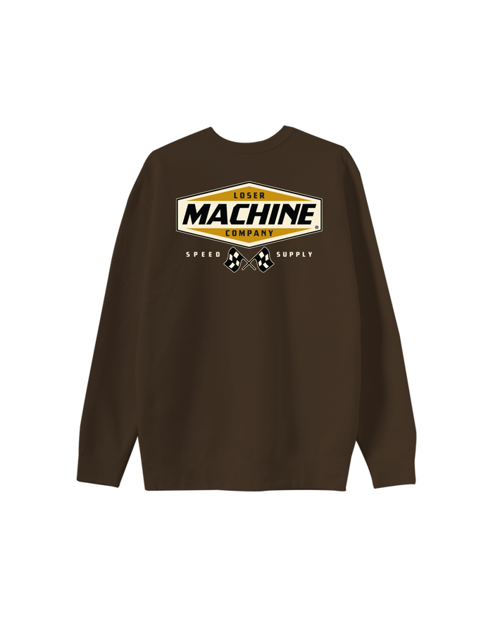 loser-machine-overdrive-ii-crewneck-brown