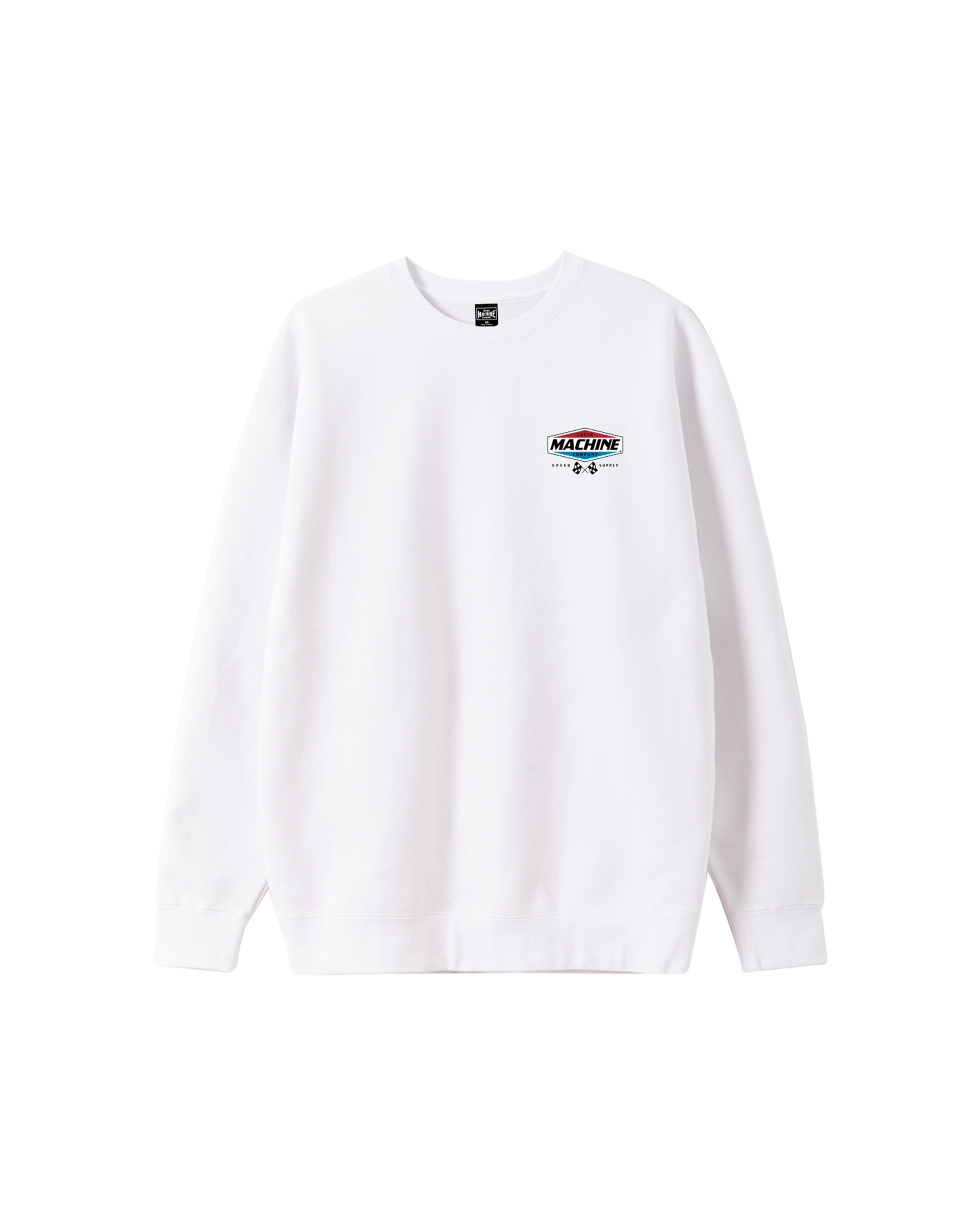 loser-machine-overdrive-ii-crewneck-white (zoomed)