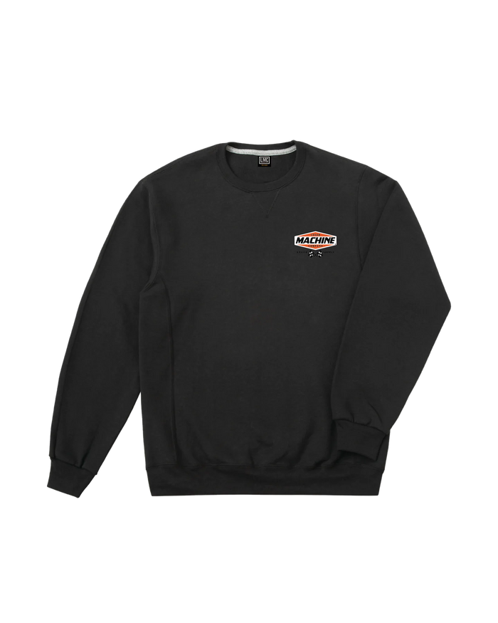 loser machine overdrive crewneck black