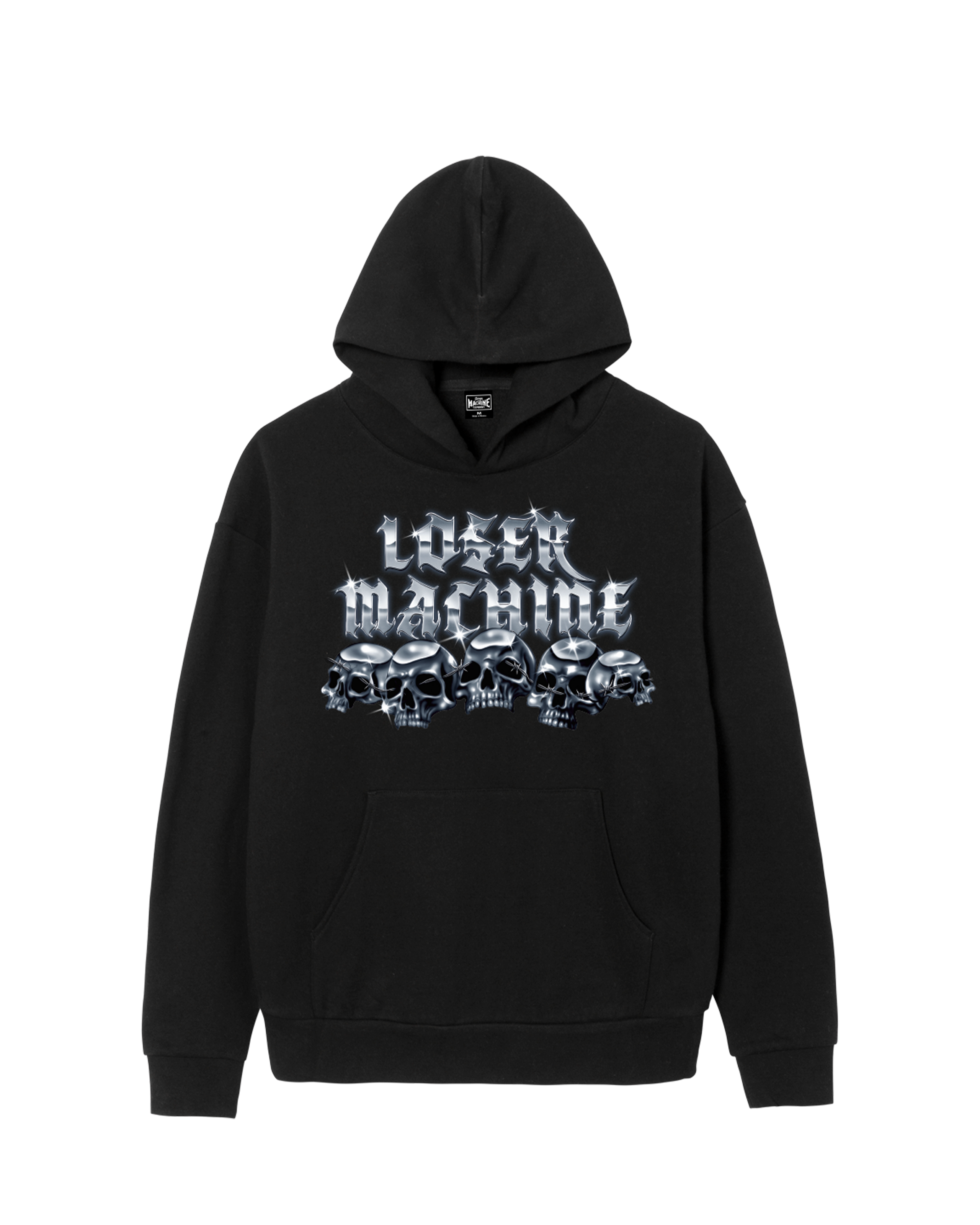 loser-machine-crystal-skulls-pullover-hood-black (zoomed)