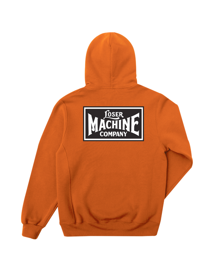 loser machine new og pullover orange