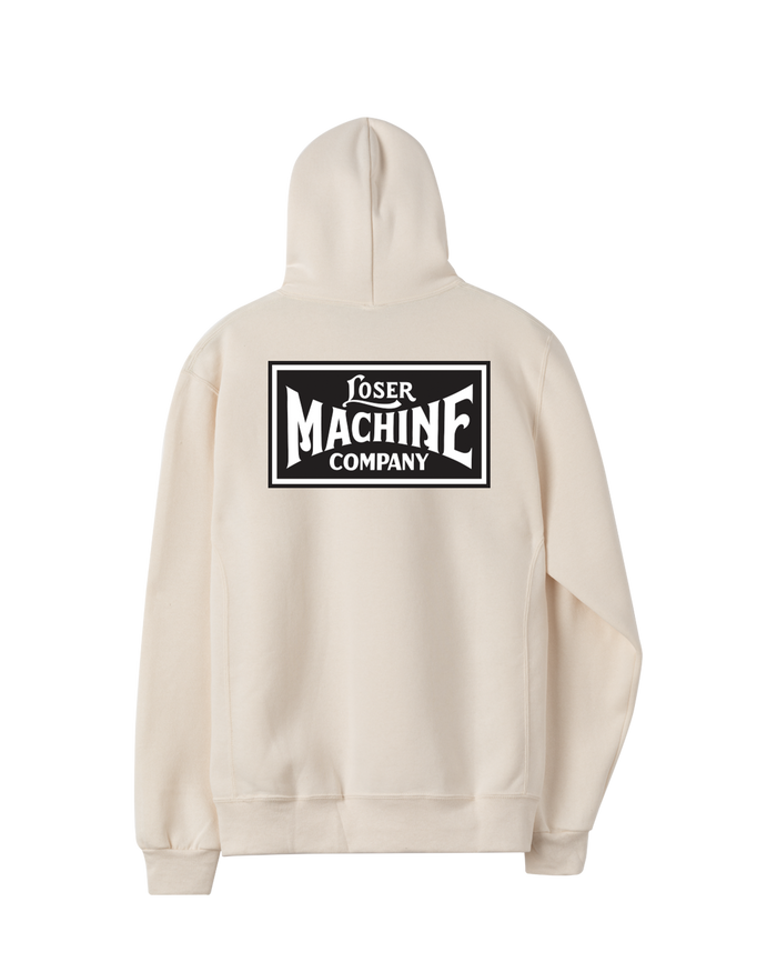 loser machine new og pullover vintage white