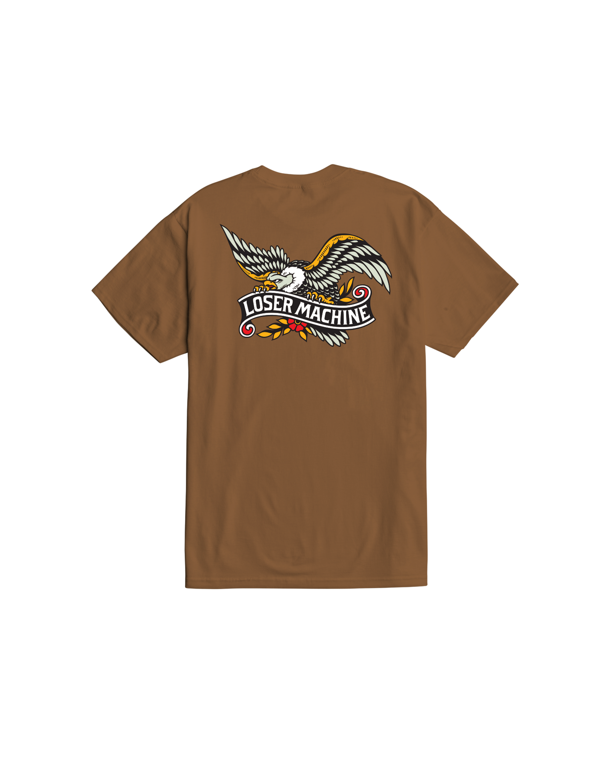 loser machine glory bound stock t-shirt brown sugar (zoomed)
