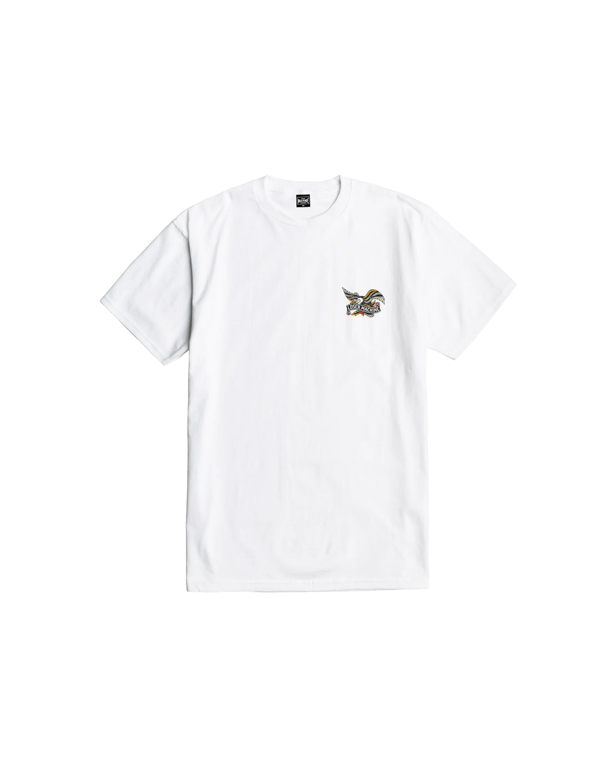 loser machine glory bound stock t-shirt white