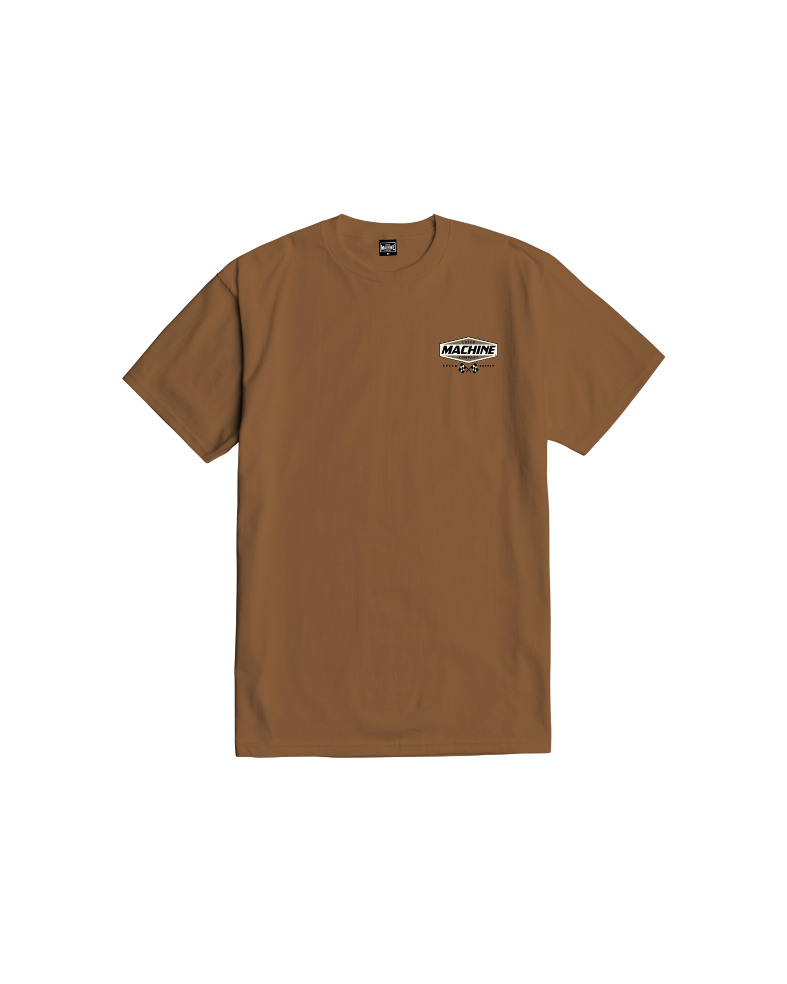 loser machine overdrive stock t-shirt brown sugar (zoomed)