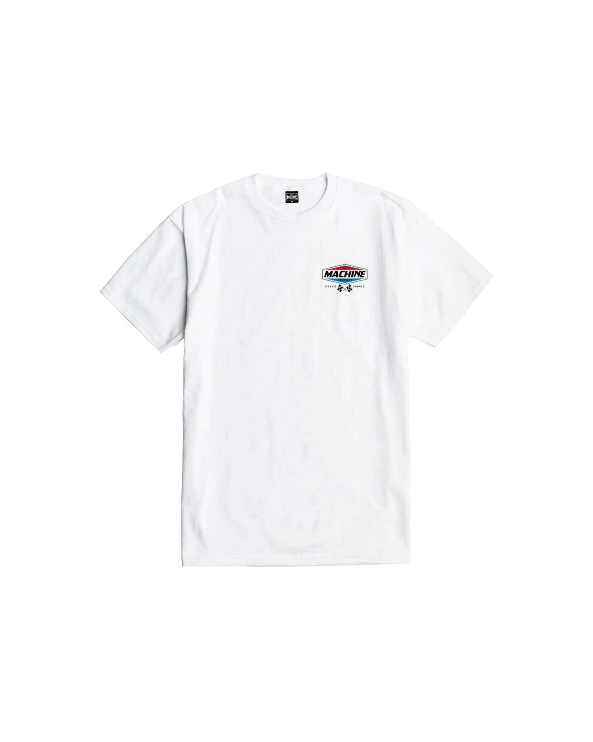 loser machine overdrive stock t-shirt white