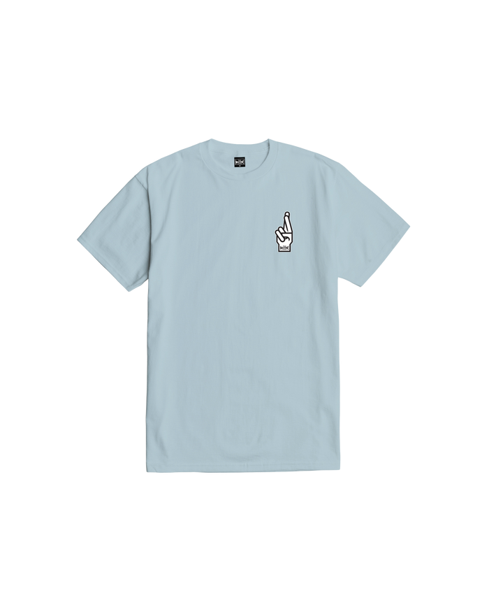 loser machine new og stock t-shirt lt blue