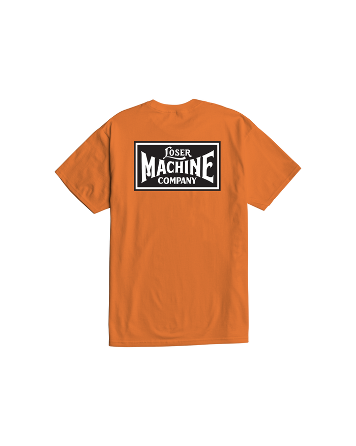 loser machine new og stock t-shirt orange