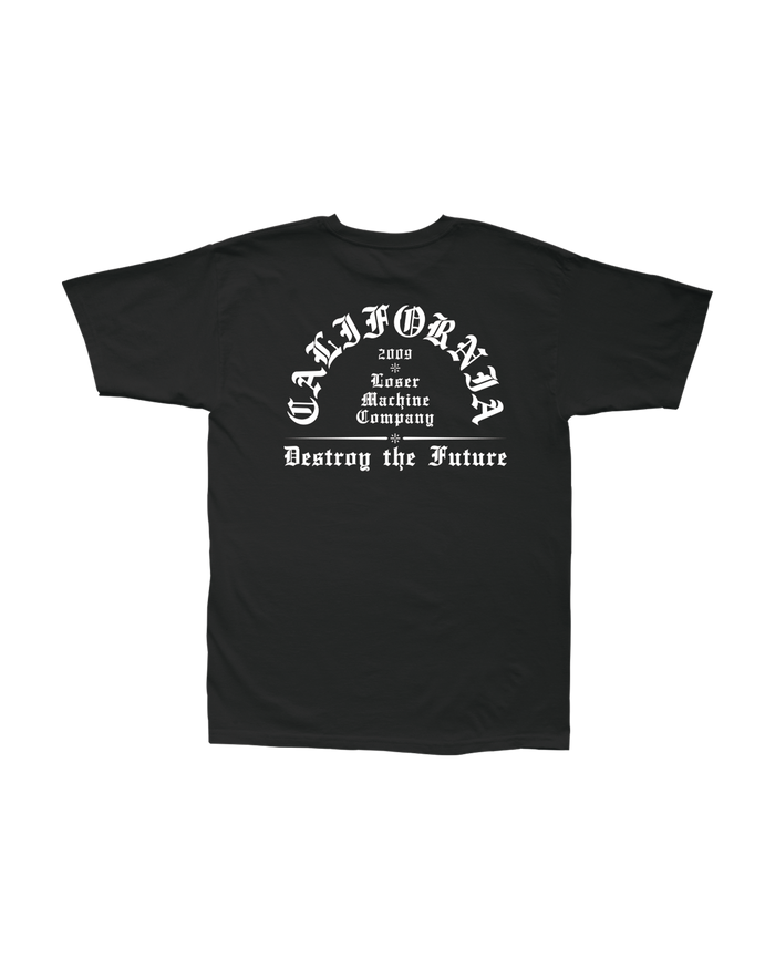 loser machine established stock t-shirt black