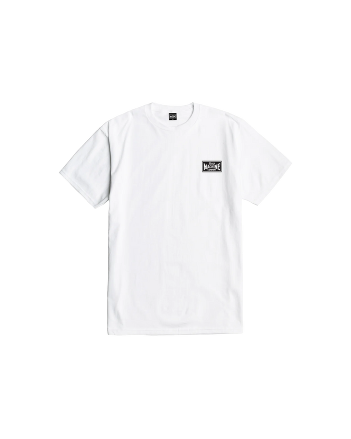 loser machine good luck fingers stock t-shirt white
