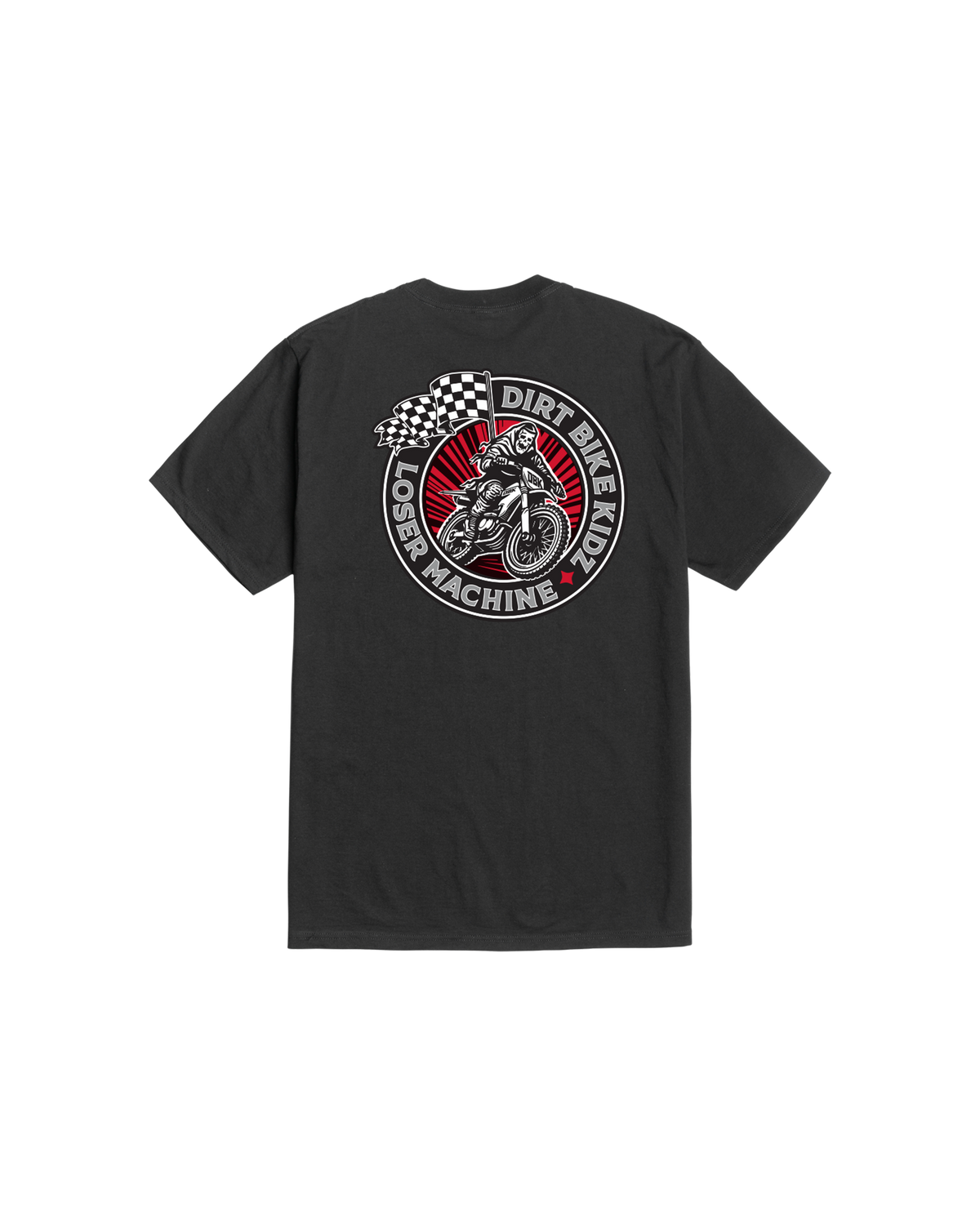 loser-machine-death-race-stock-t-shirt-black