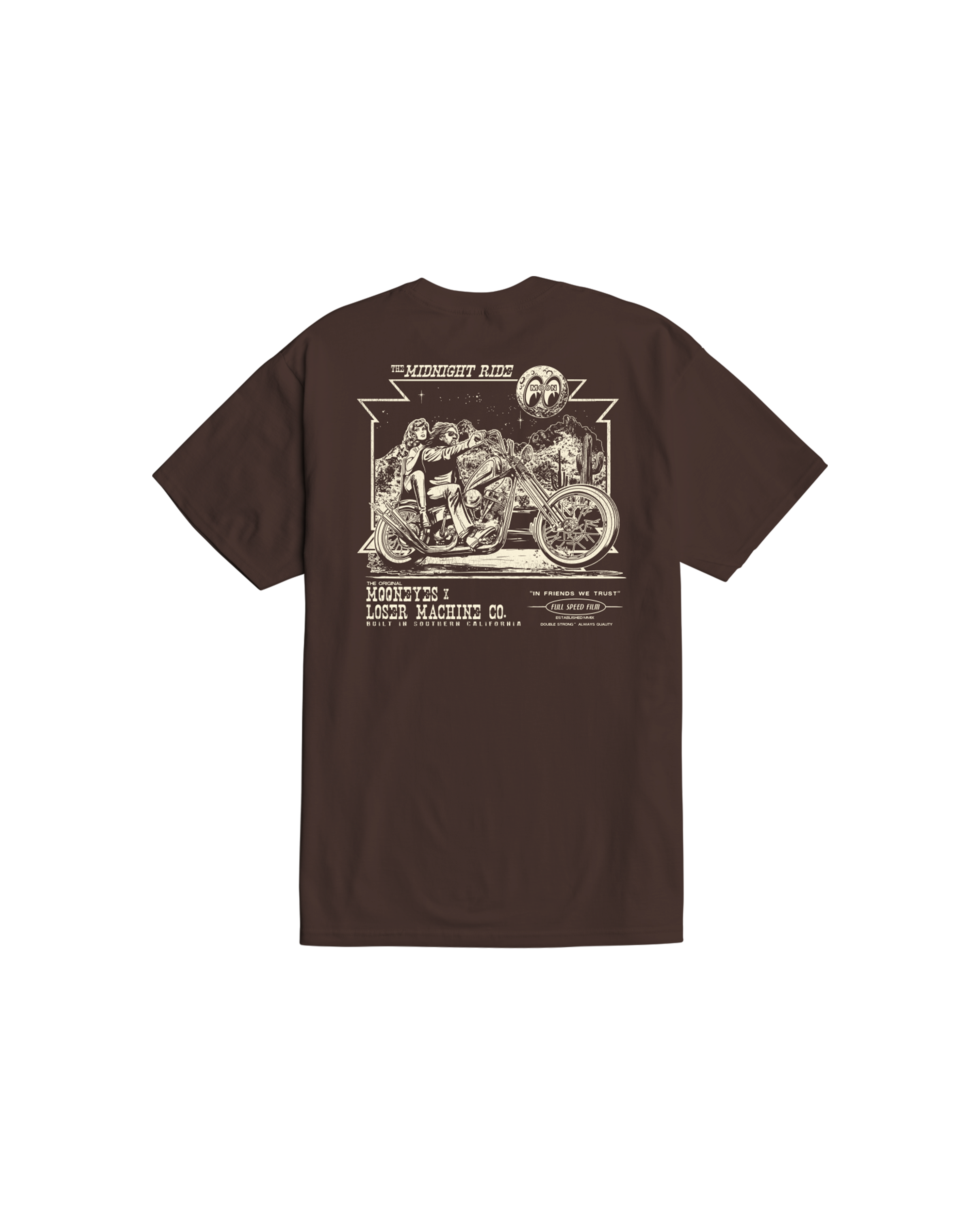 MIDNIGHT RIDE STOCK T-SHIRT – Loser Machine Company