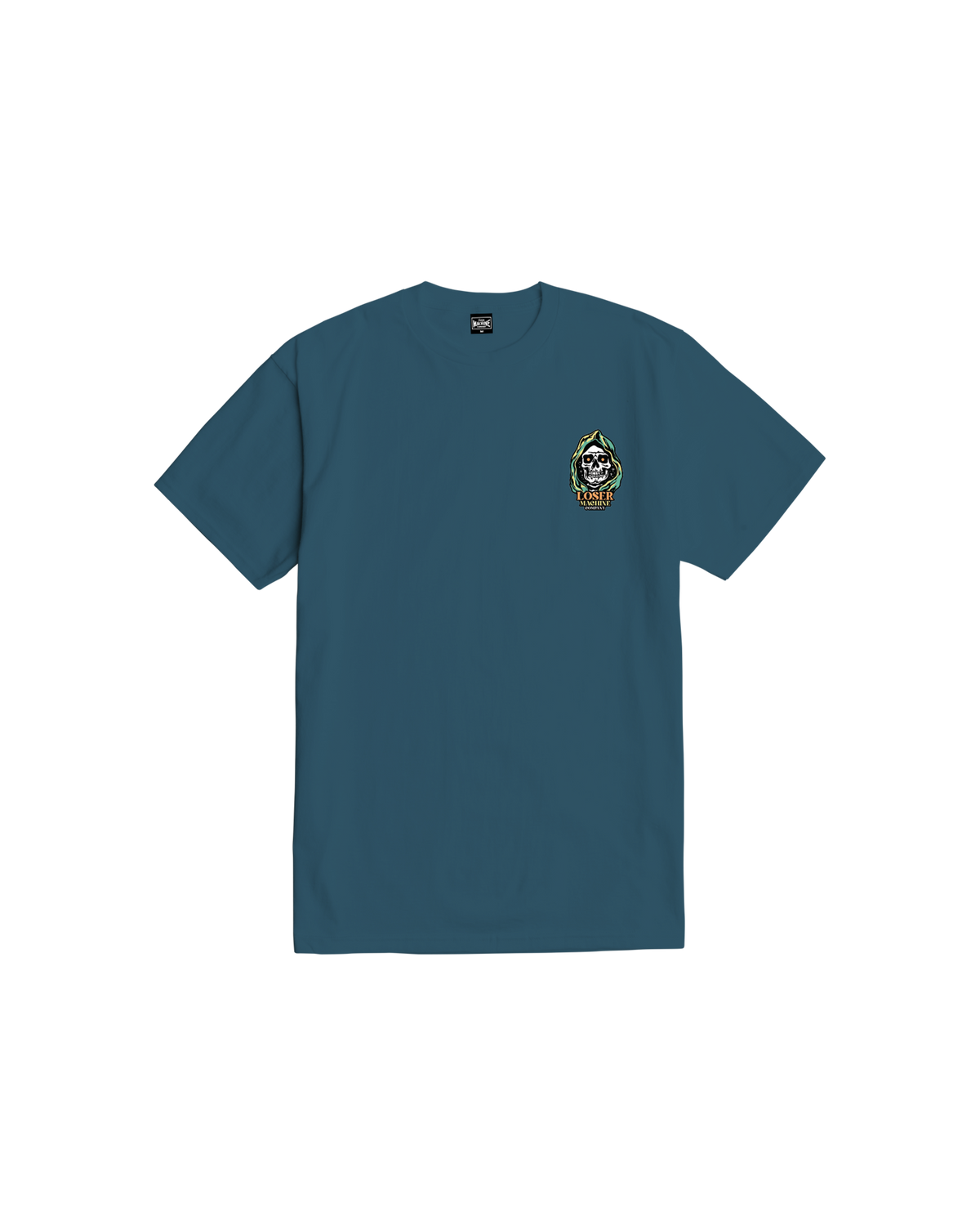 loser-machine-times-up-stock-t-shirt-harbor-blue