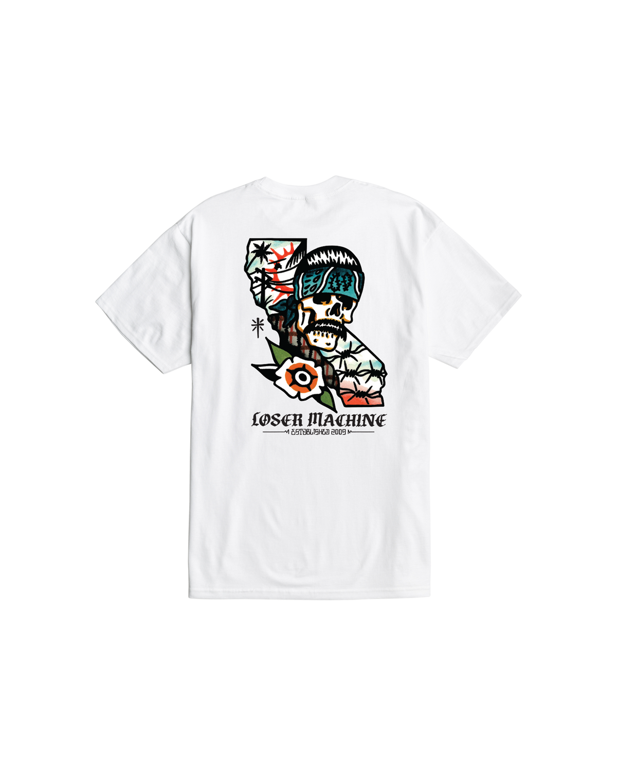 loser-machine-califas-locos-stock-t-shirt-white