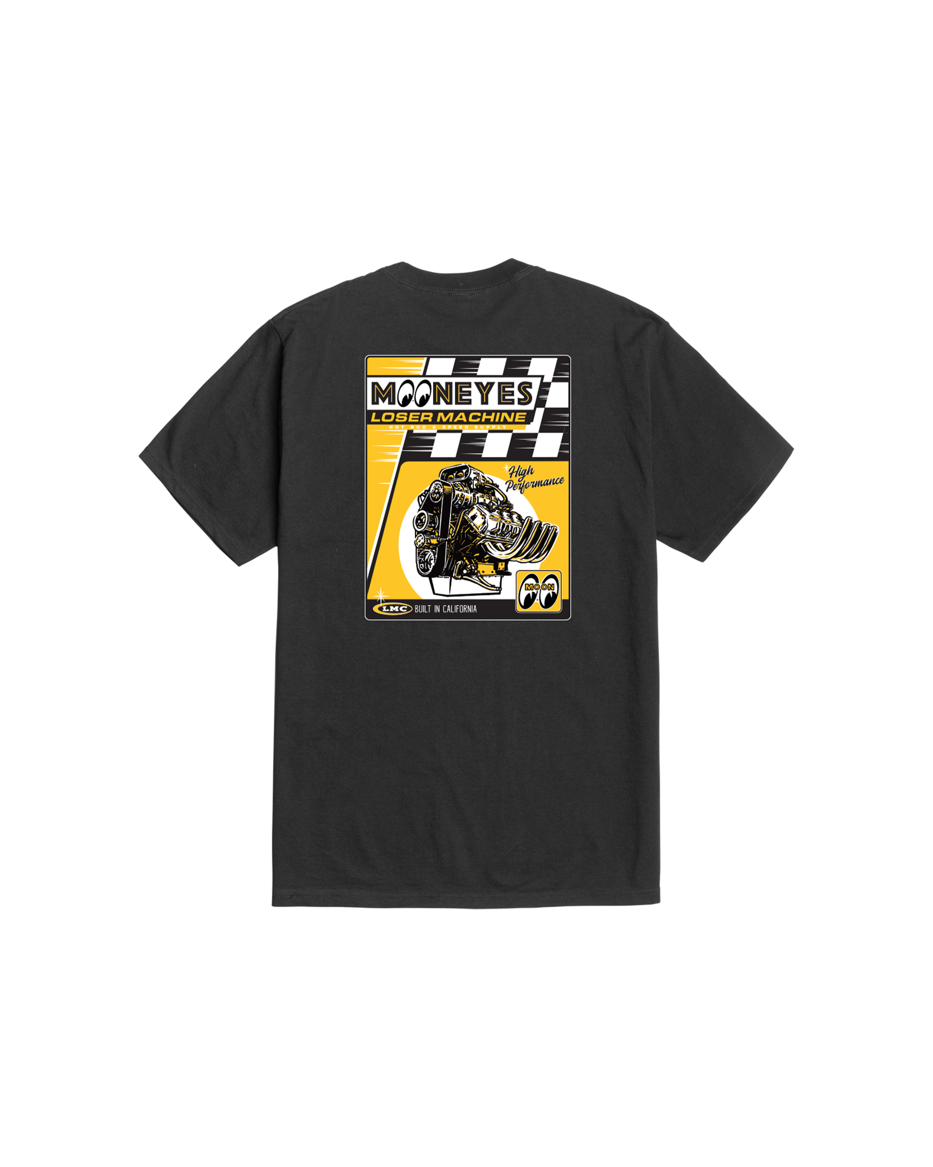 LMC x MOONEYES SHOP MANUAL STOCK T-SHIRT – Loser Machine Company
