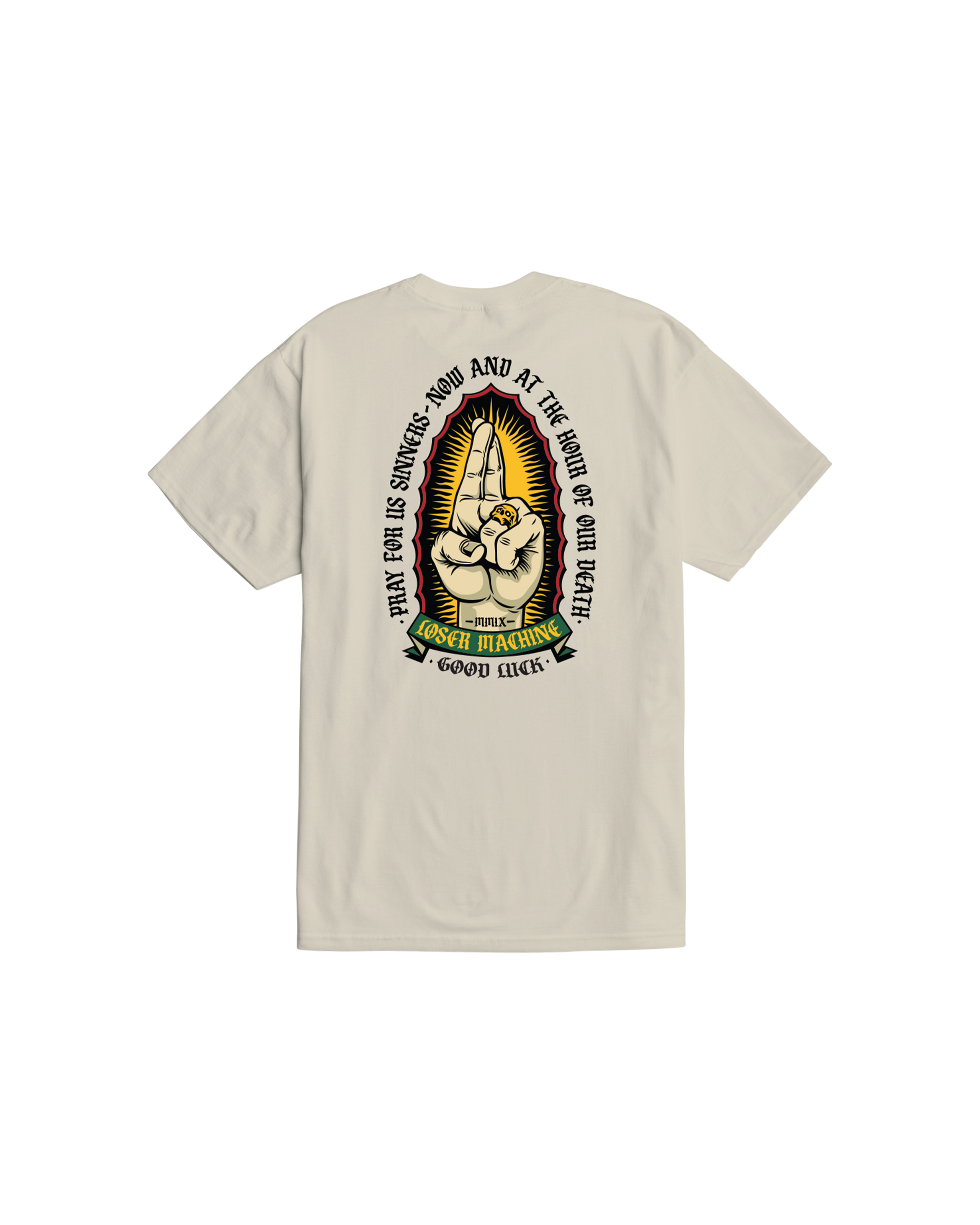 loser-machine-sinners-stock-t-shirt-cream (zoomed)