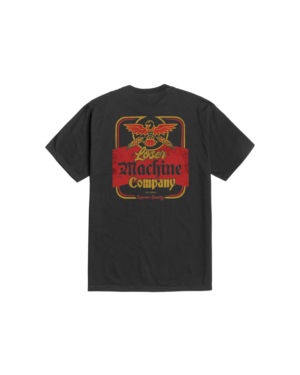 loser-machine-beer-bottle-stock-t-shirt-black