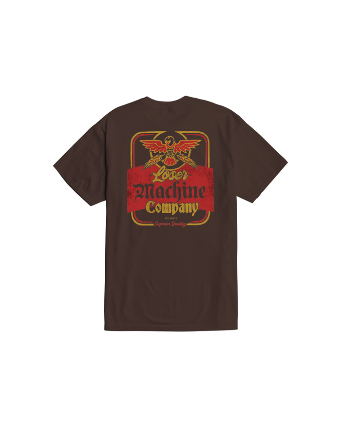 loser-machine-beer-bottle-stock-t-shirt-java-brown