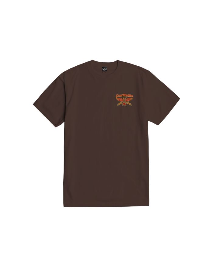 loser-machine-beer-bottle-stock-t-shirt-java-brown