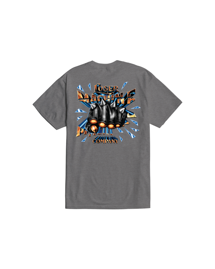 loser-machine-fist-fight-stock-t-shirt-heather-grey