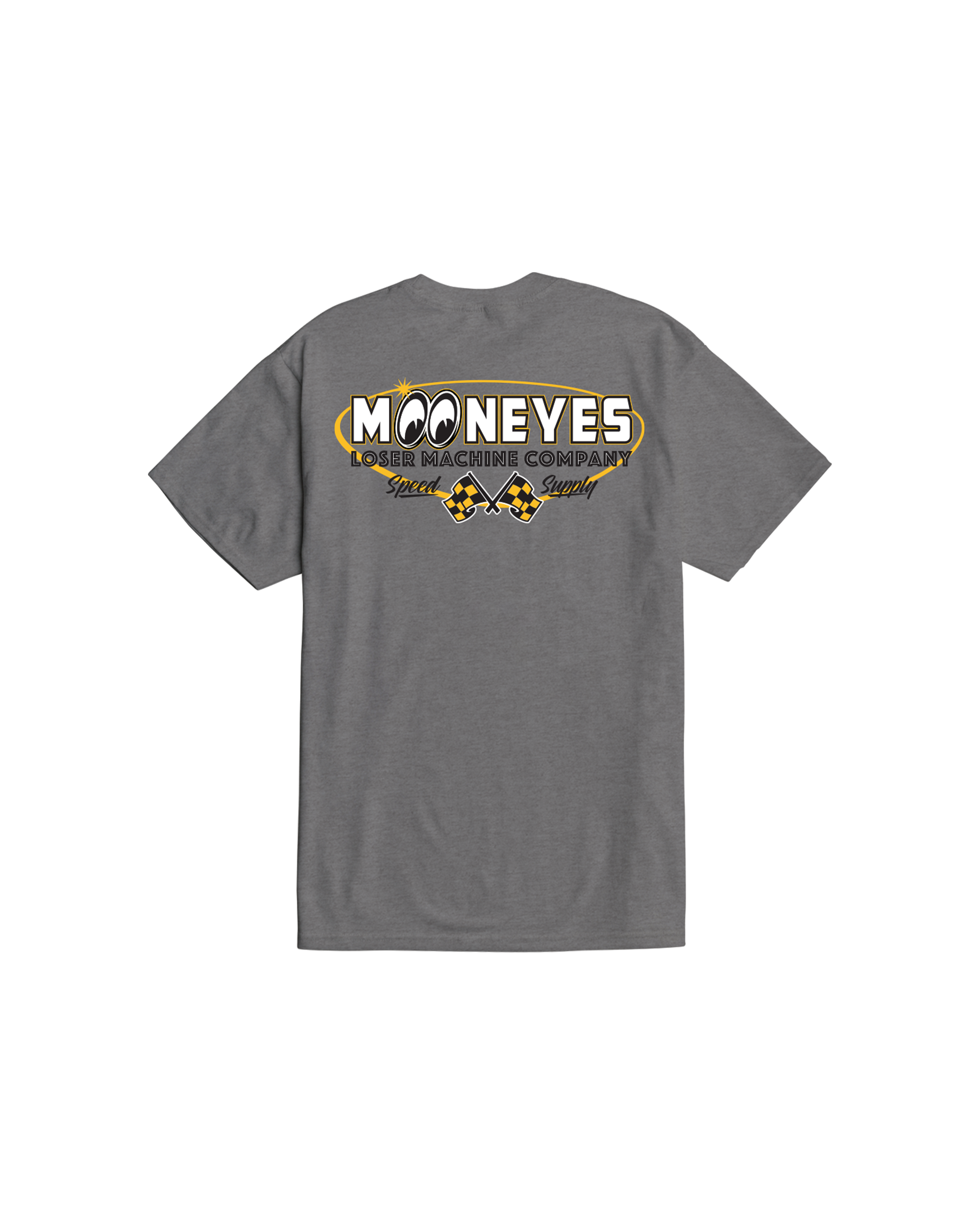 LMC x MOONEYES ATOMIC RACE STOCK T-SHIRT – Loser Machine Company