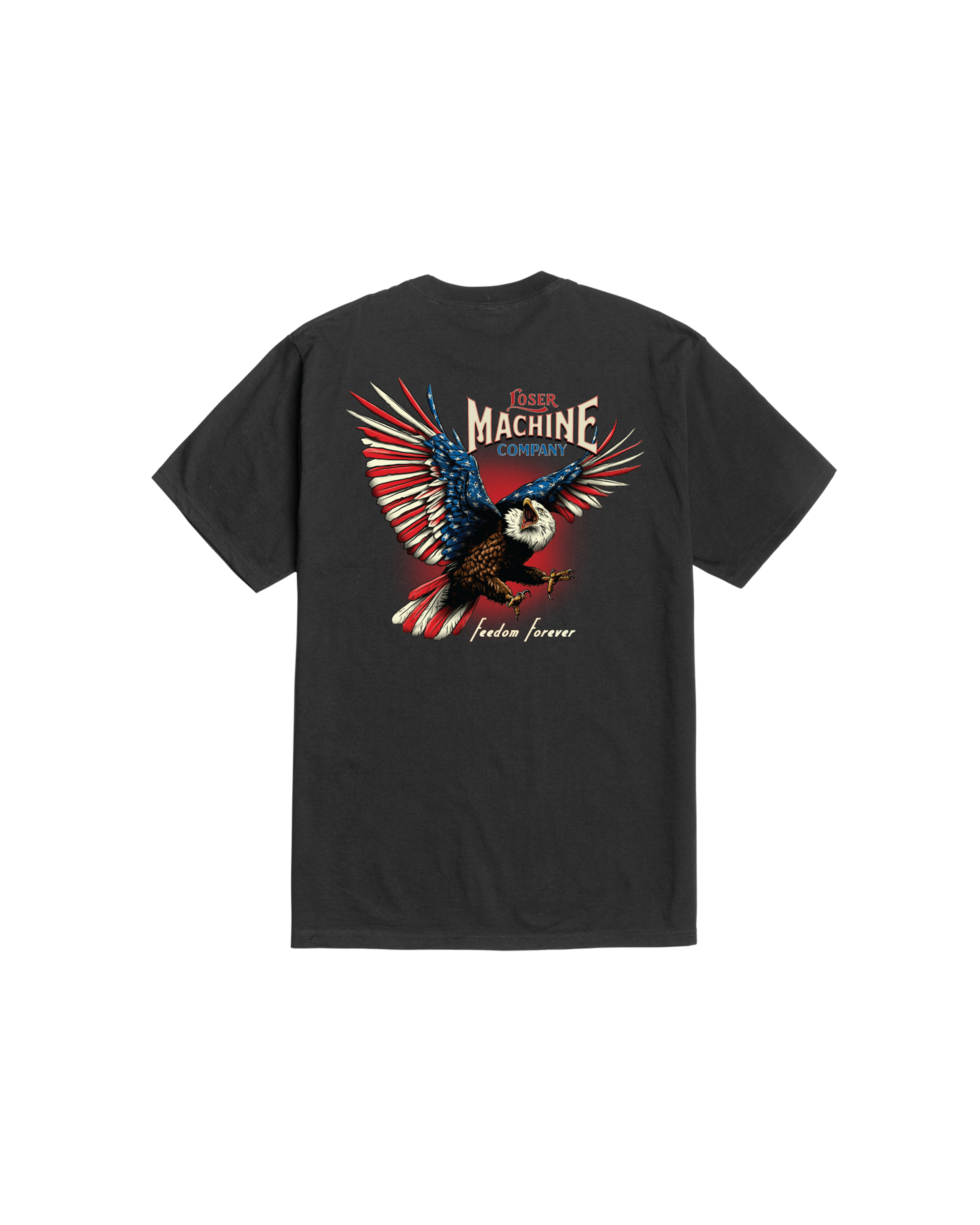 loser-machine-free-flyer-stock-t-shirt-black (zoomed)
