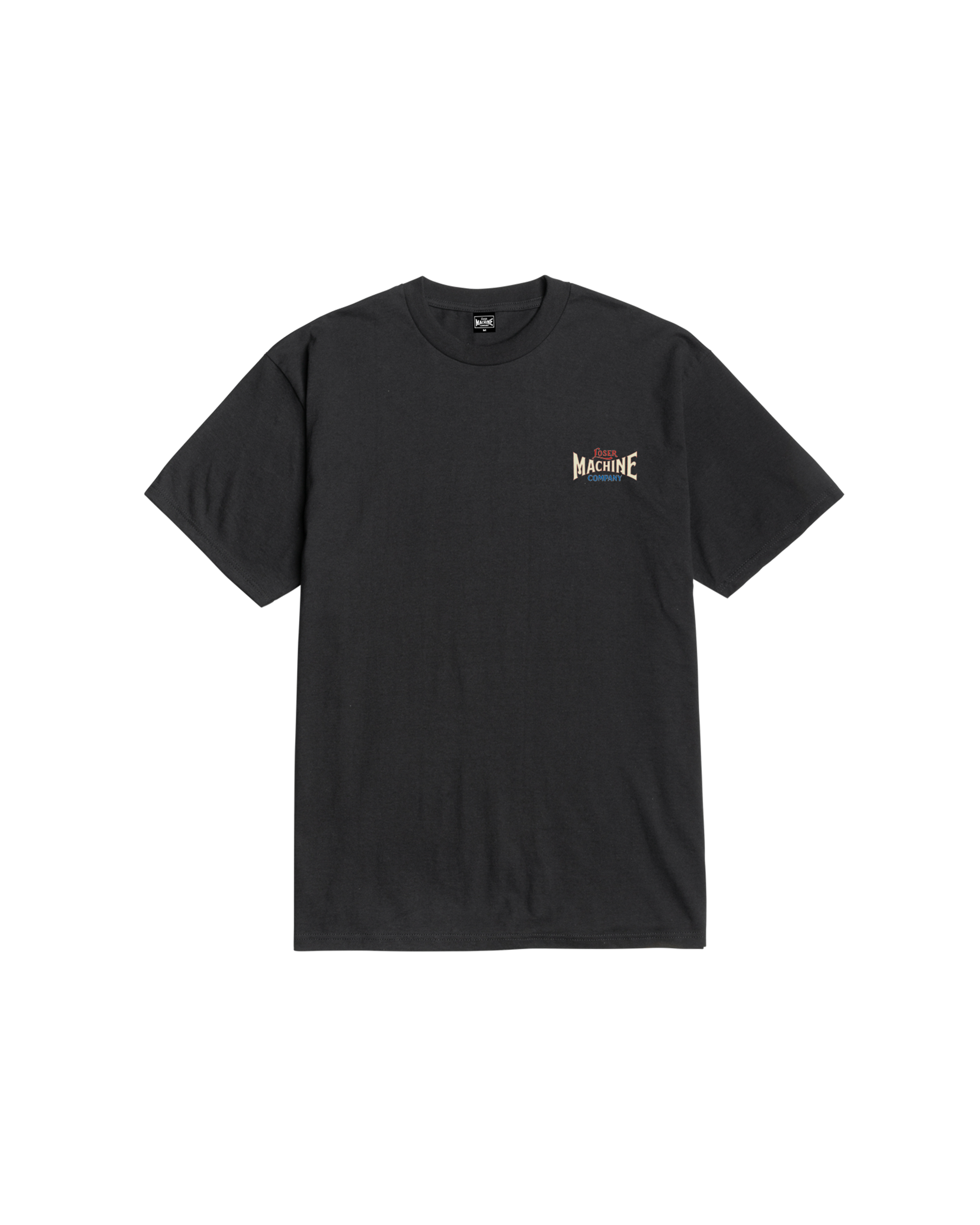 loser-machine-free-flyer-stock-t-shirt-black (zoomed)