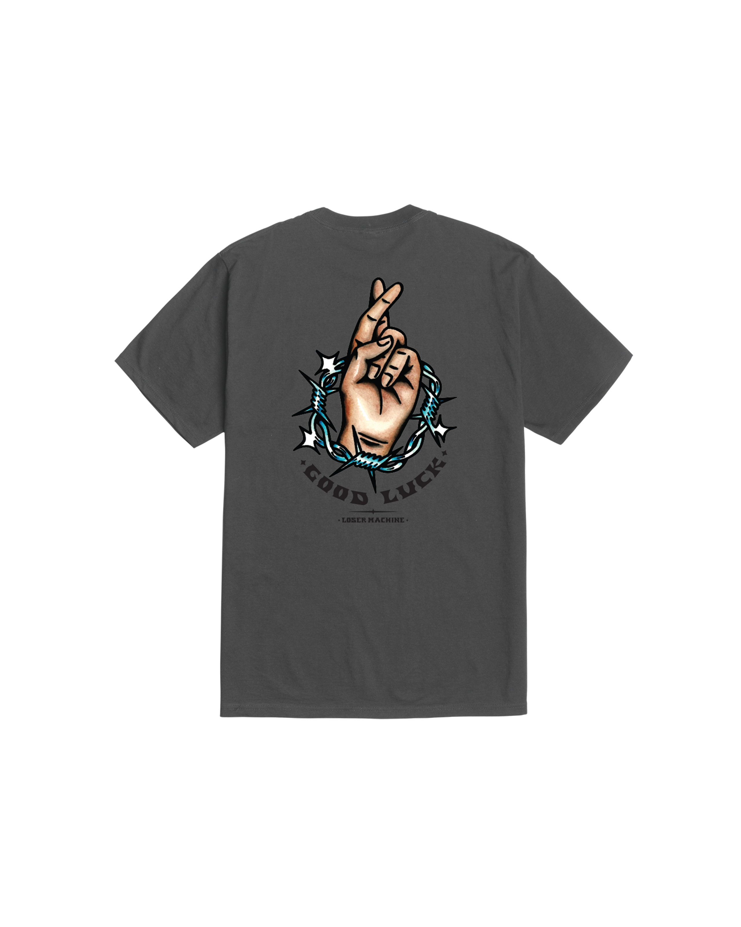 loser-machine-steadfast-stock-t-shirt-vintage-black (zoomed)