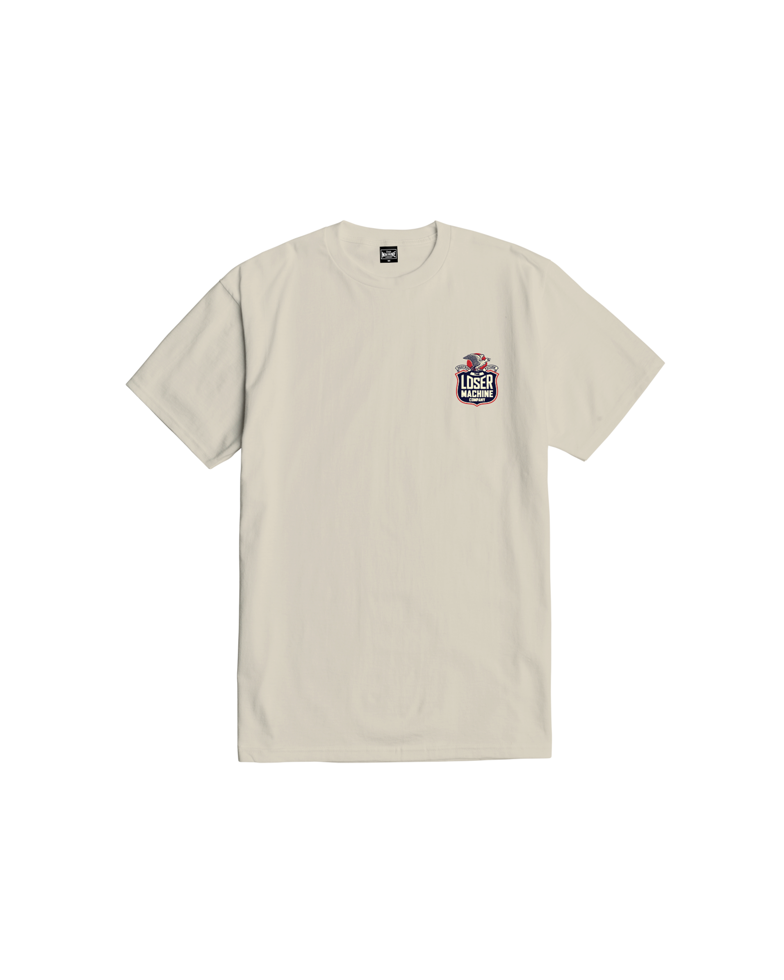 loser-machine-work-hard-stock-t-shirt-cream (zoomed)