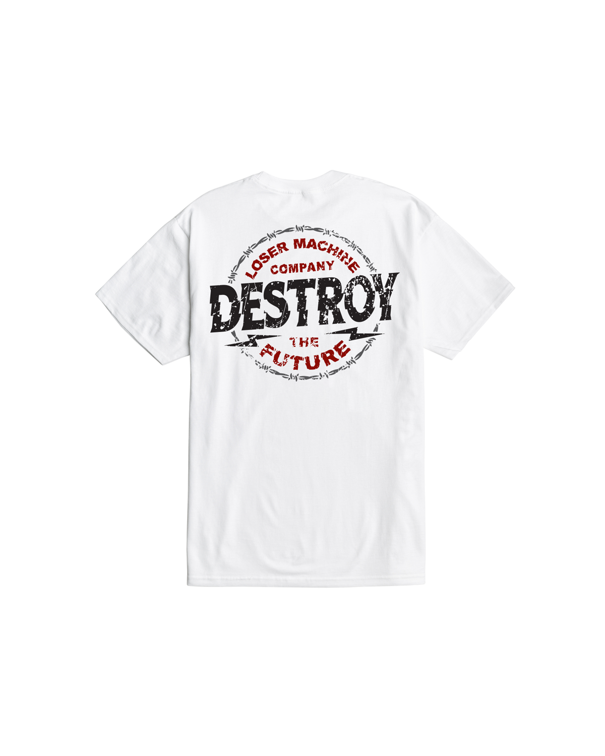loser-machine-demolished-stock-t-shirt-white