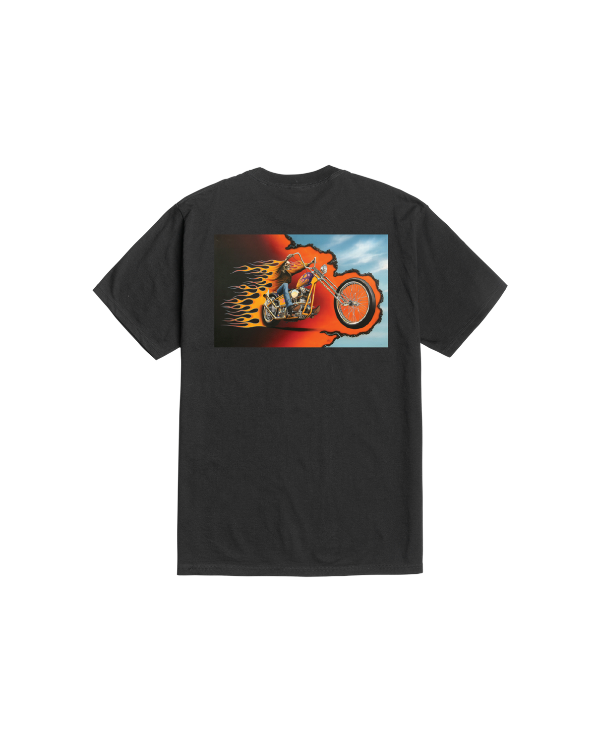 loser-machine-burn-rubber-stock-t-shirt-black