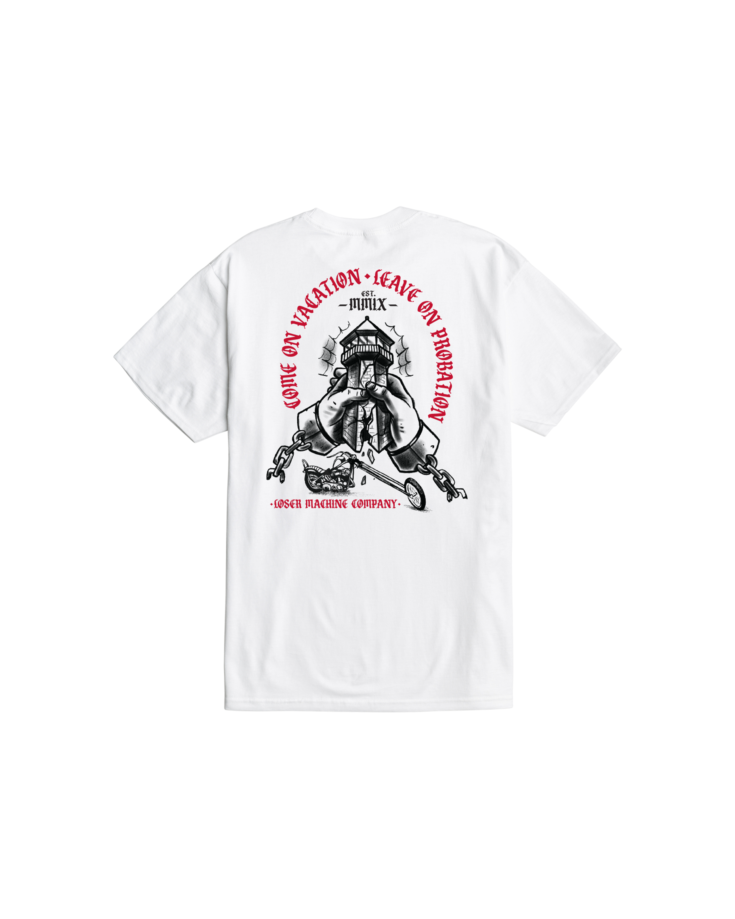 THE SLAMMER STOCK T-SHIRT (zoomed)