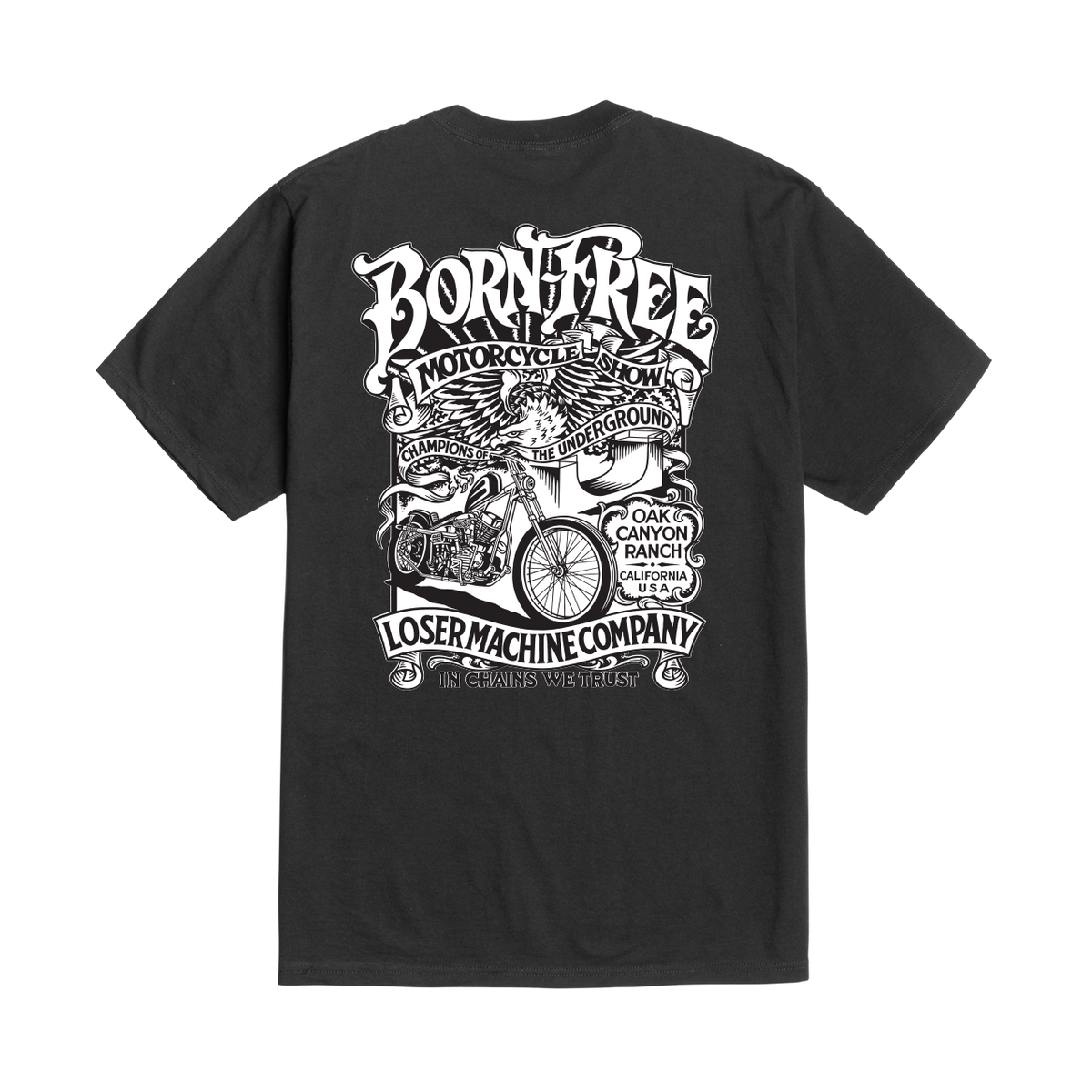 LMC X BORN FREE 17 STOCK T-SHIRT