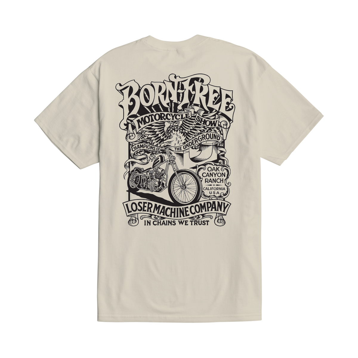 LMC X BORN FREE 17 STOCK T-SHIRT