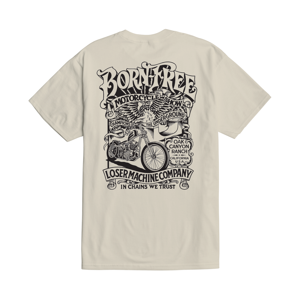LMC X BORN FREE 17 STOCK T-SHIRT (zoomed)