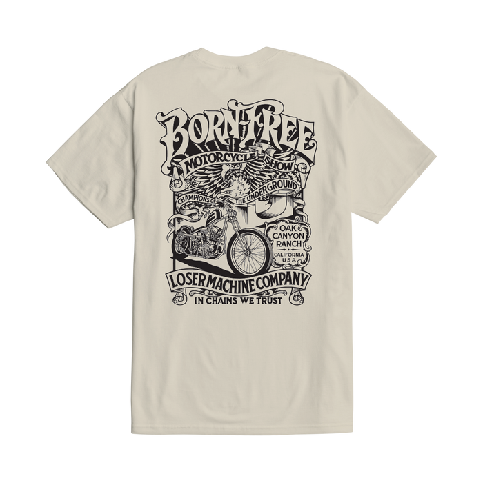 LMC X BORN FREE 17 STOCK T-SHIRT