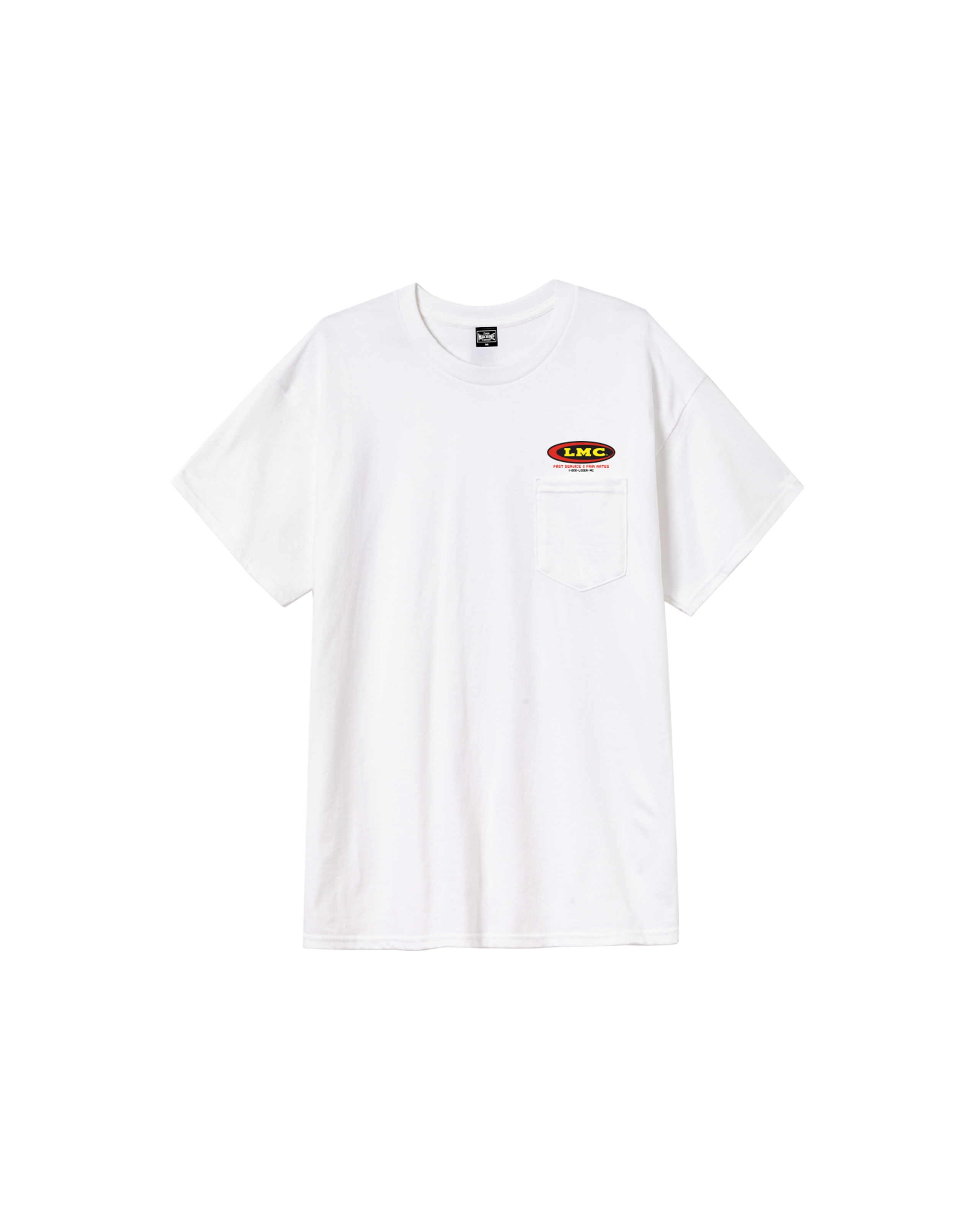 AUTO PARTS POCKET T-SHIRT (zoomed)