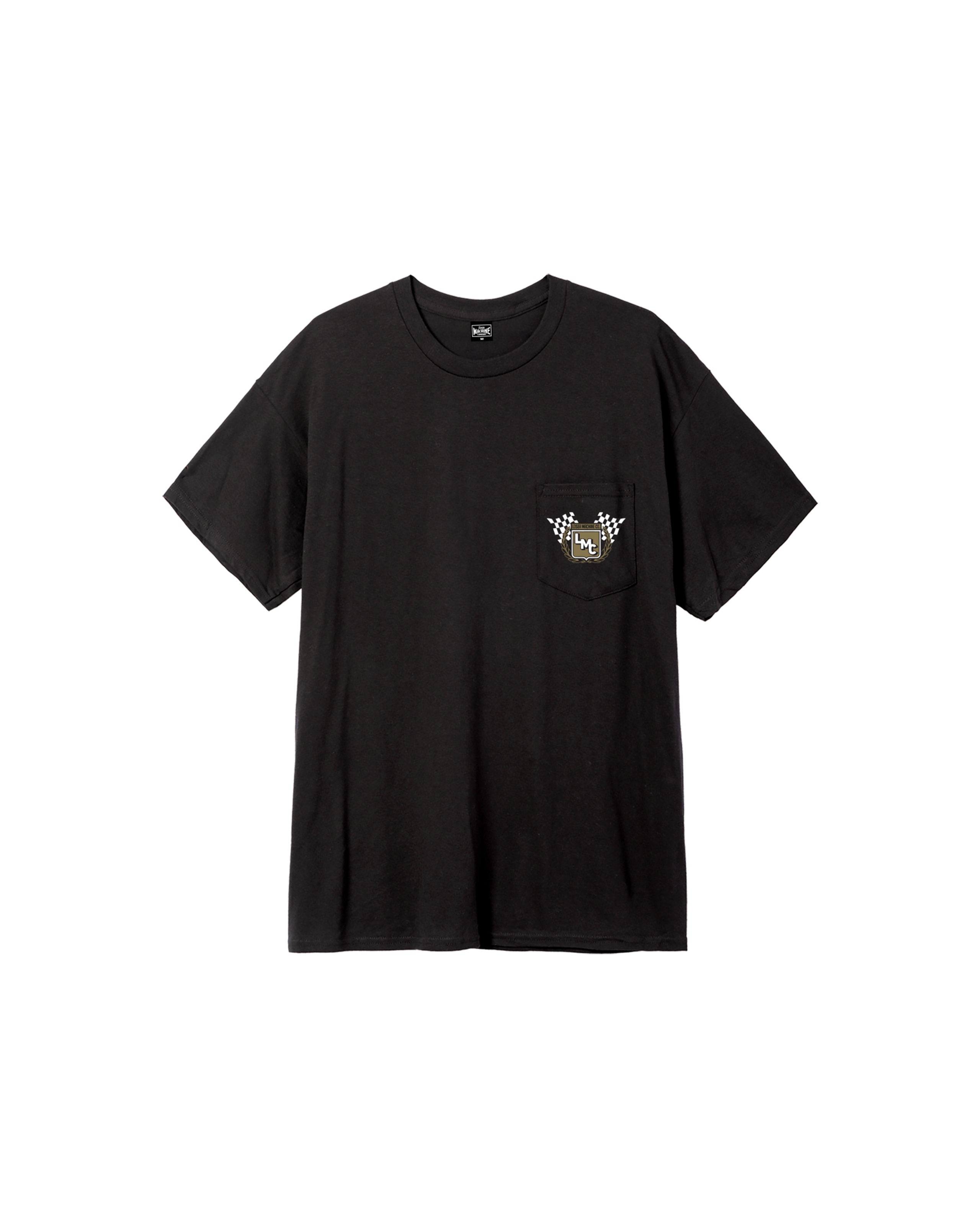 loser-machine-gold-medal-pocket-t-shirt-black (zoomed)
