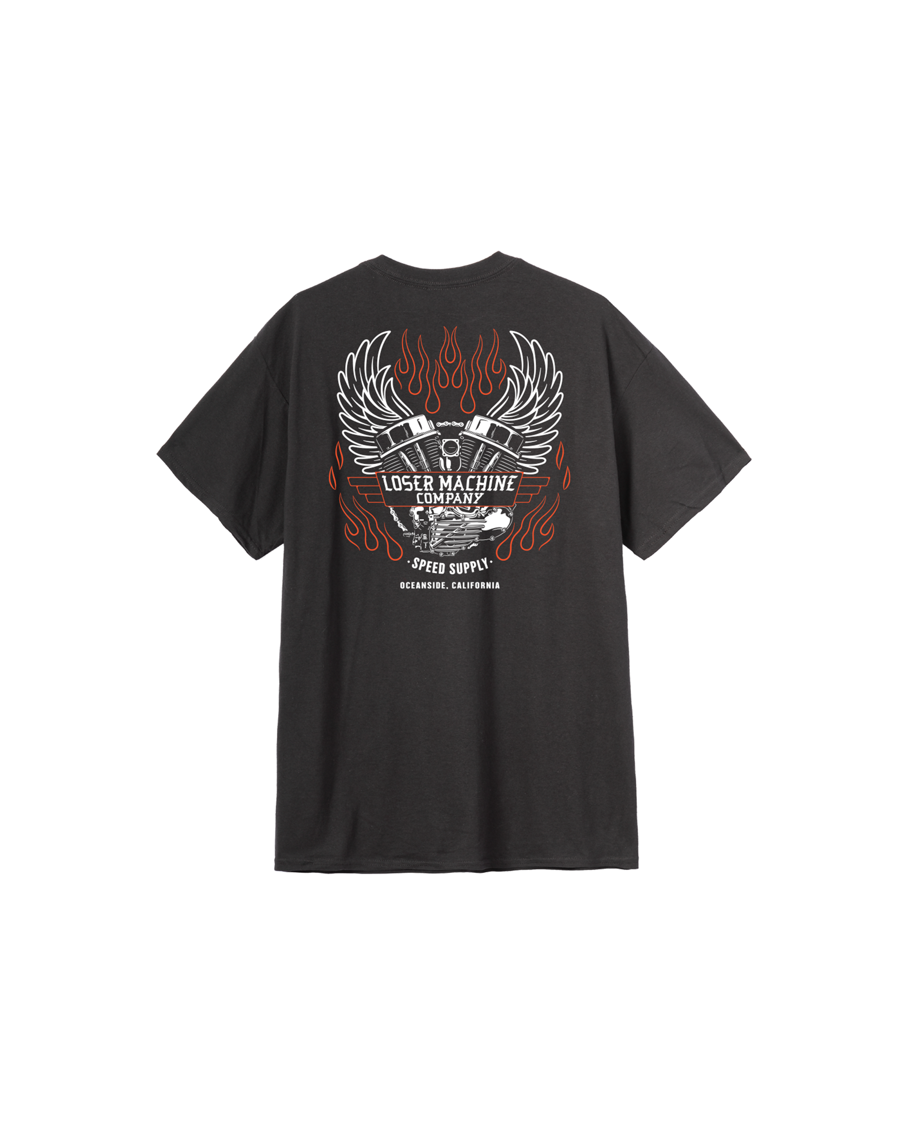 FLY WHEEL STOCK POCKET T-SHIRT – Loser Machine Company
