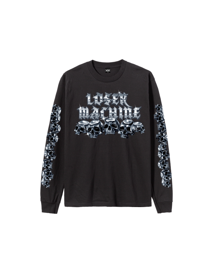 loser-machine-crystal-skulls-ls-stock-t-shirt-black