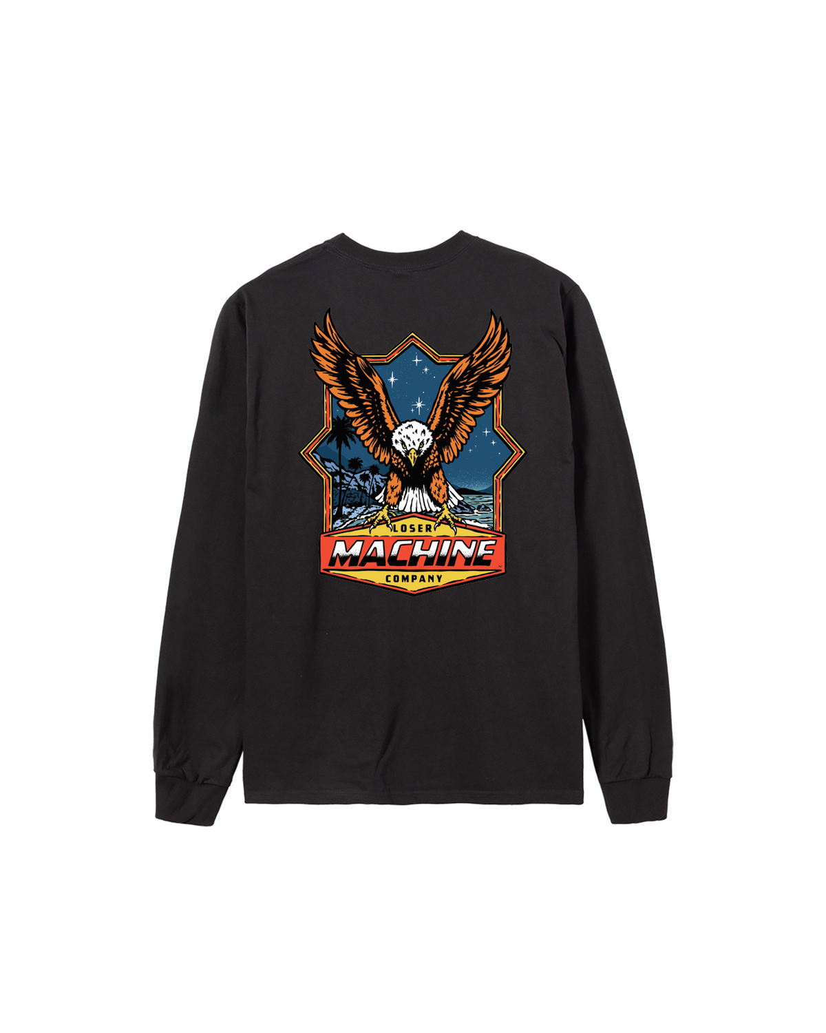 loser-machine-drifter-ls-stock-t-shirt-black