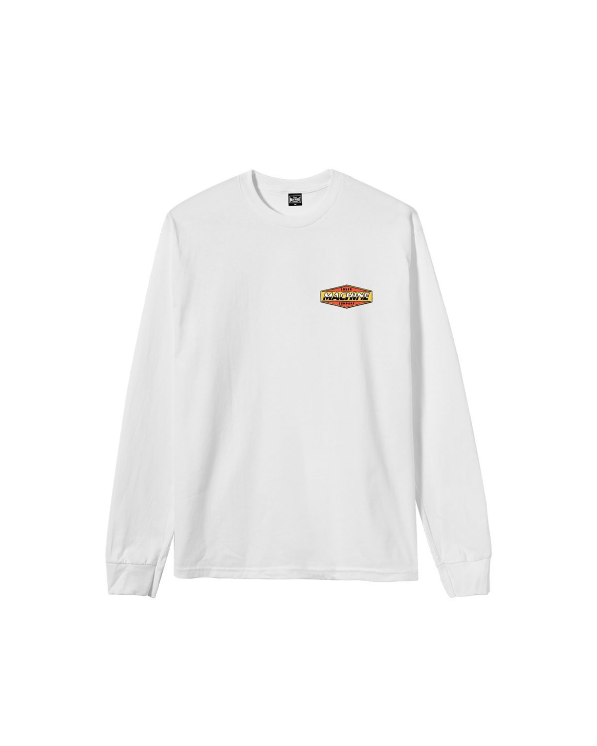 loser-machine-drifter-ls-stock-t-shirt-white - alternate view