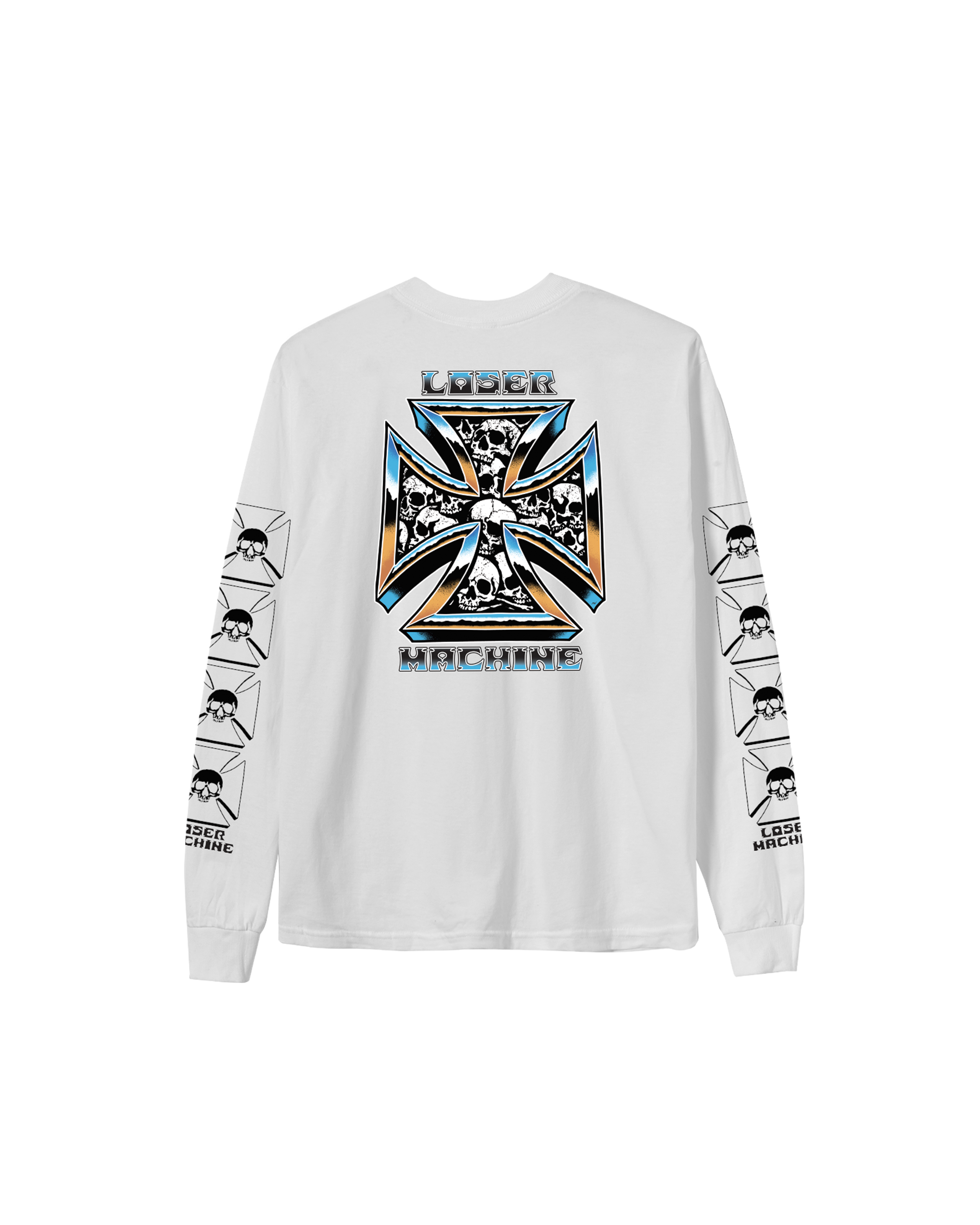 loser-machine-catacomb-stock-ls-t-shirt-white (zoomed)