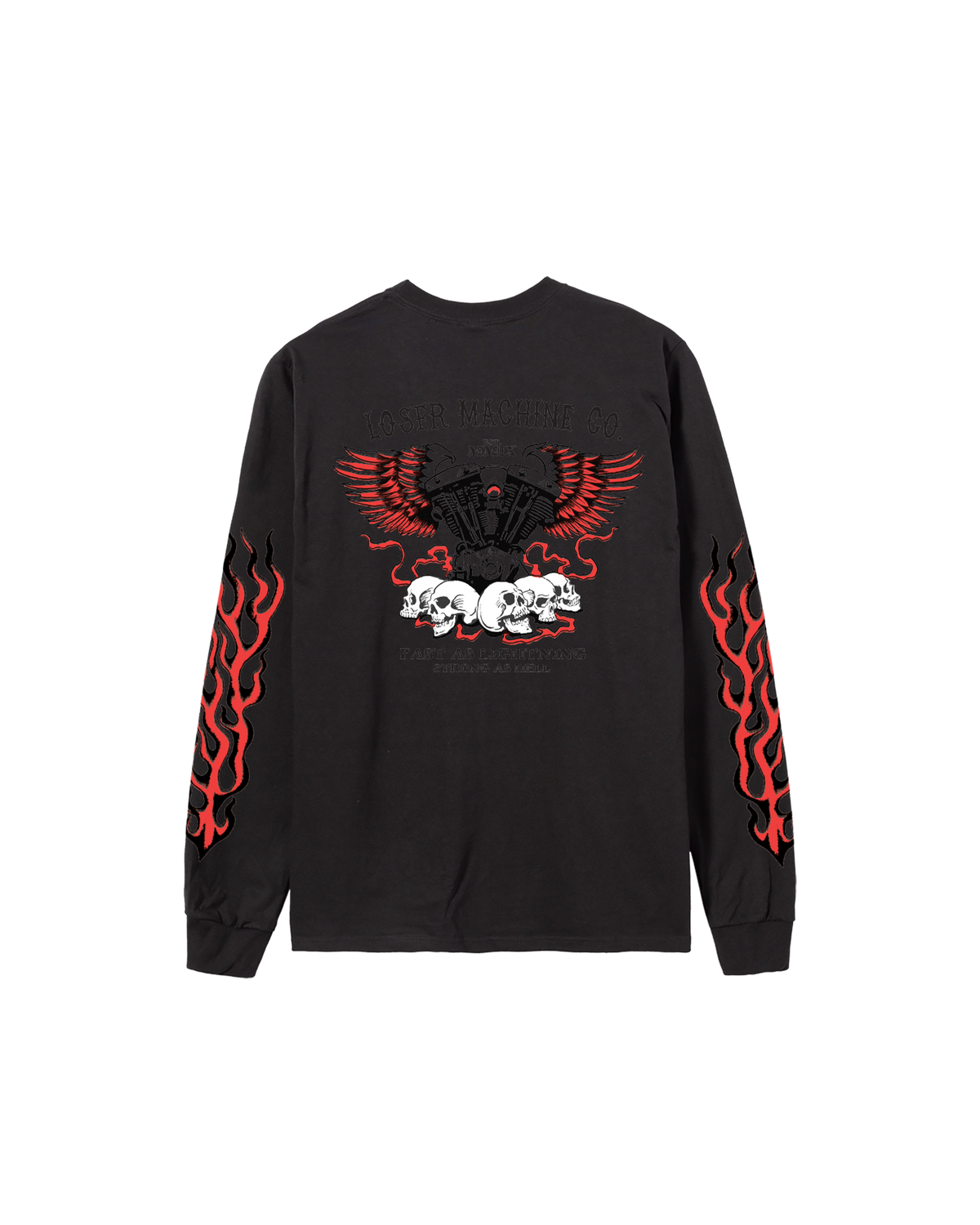 NO EASY WAY OUT STOCK LS T-SHIRT