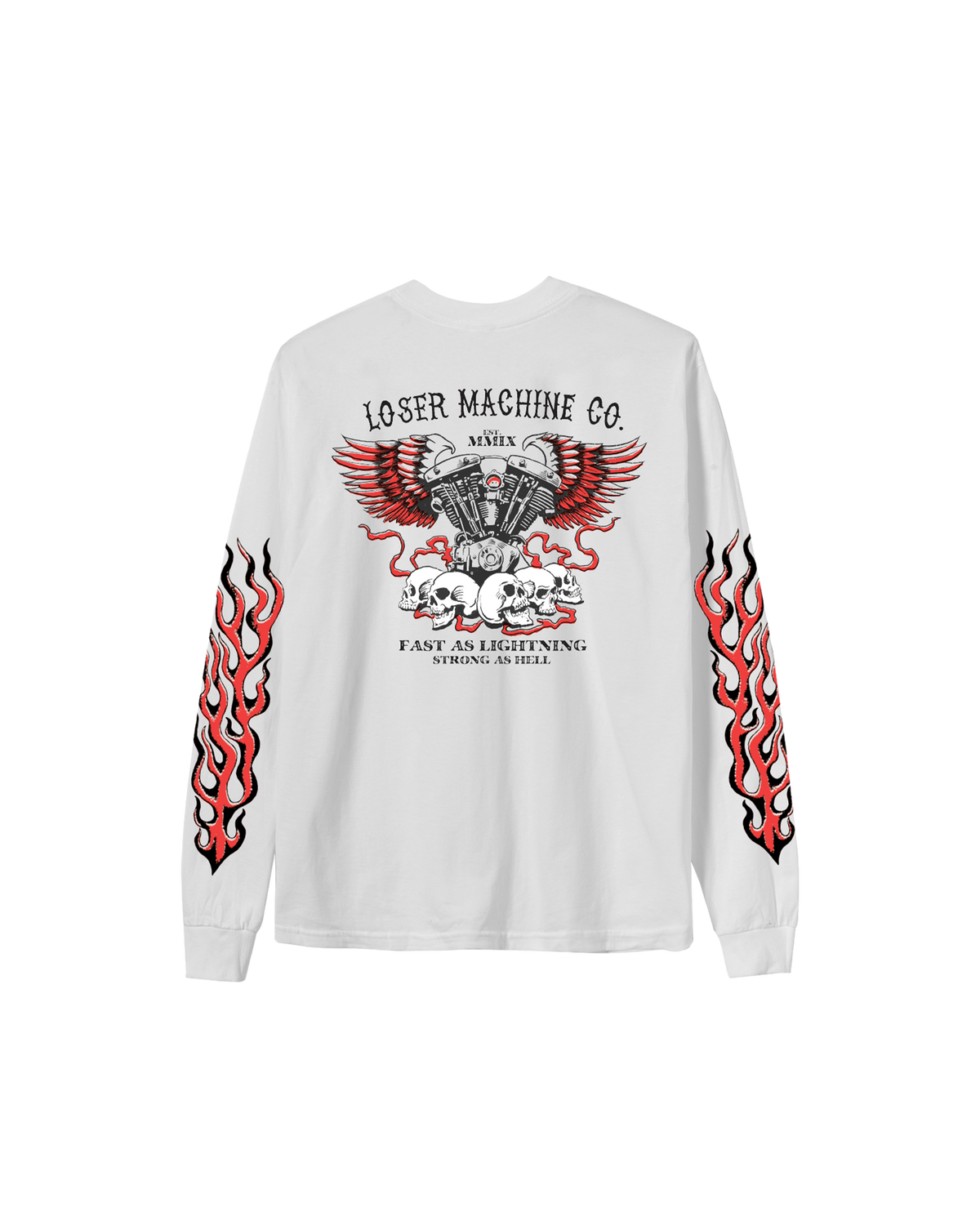 NO EASY WAY OUT STOCK LS T-SHIRT